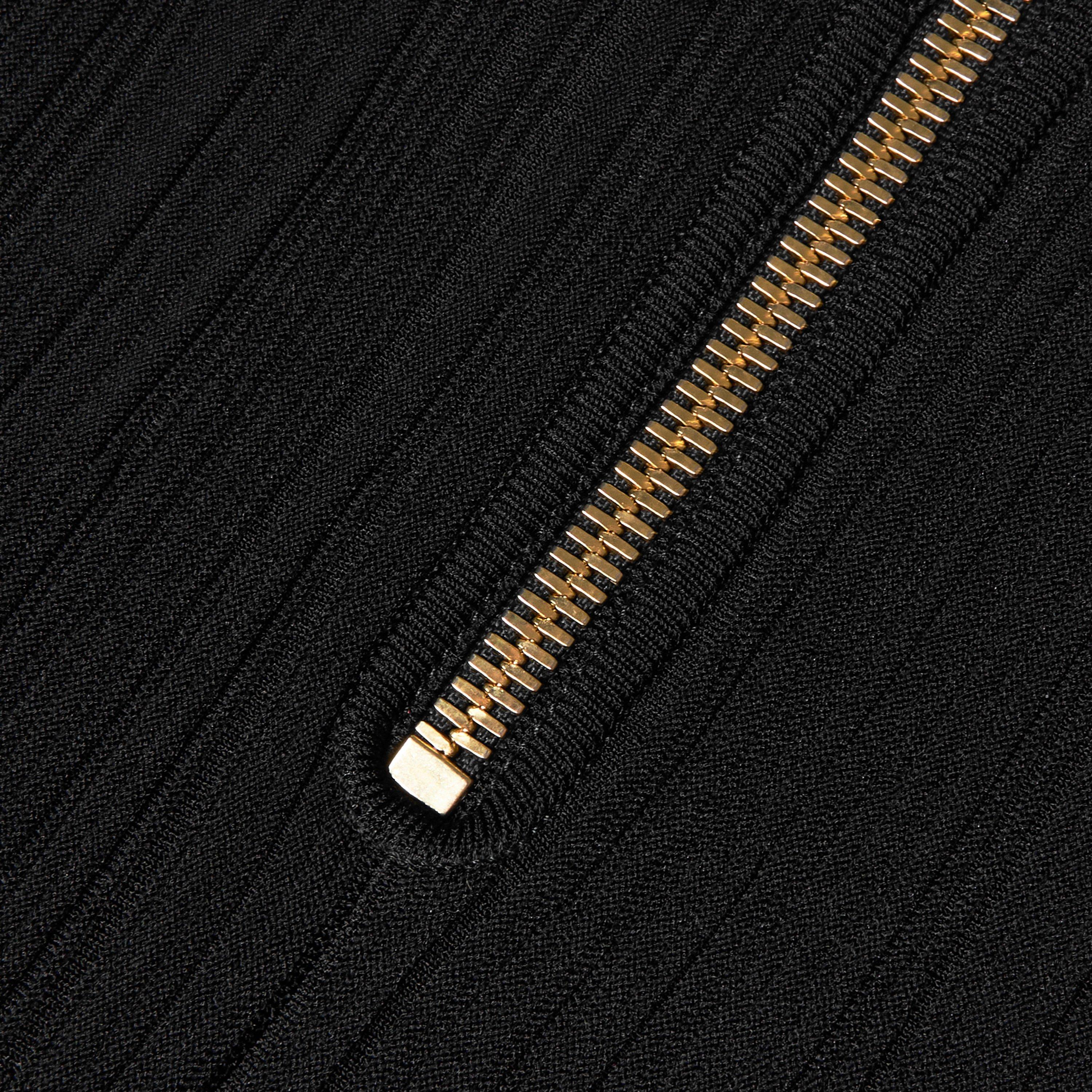 Black - Balmain - Balmain Viscose Skir Ld63 - 3