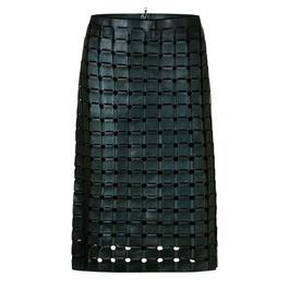 Bottega Veneta BV Leather Skirt Ld99