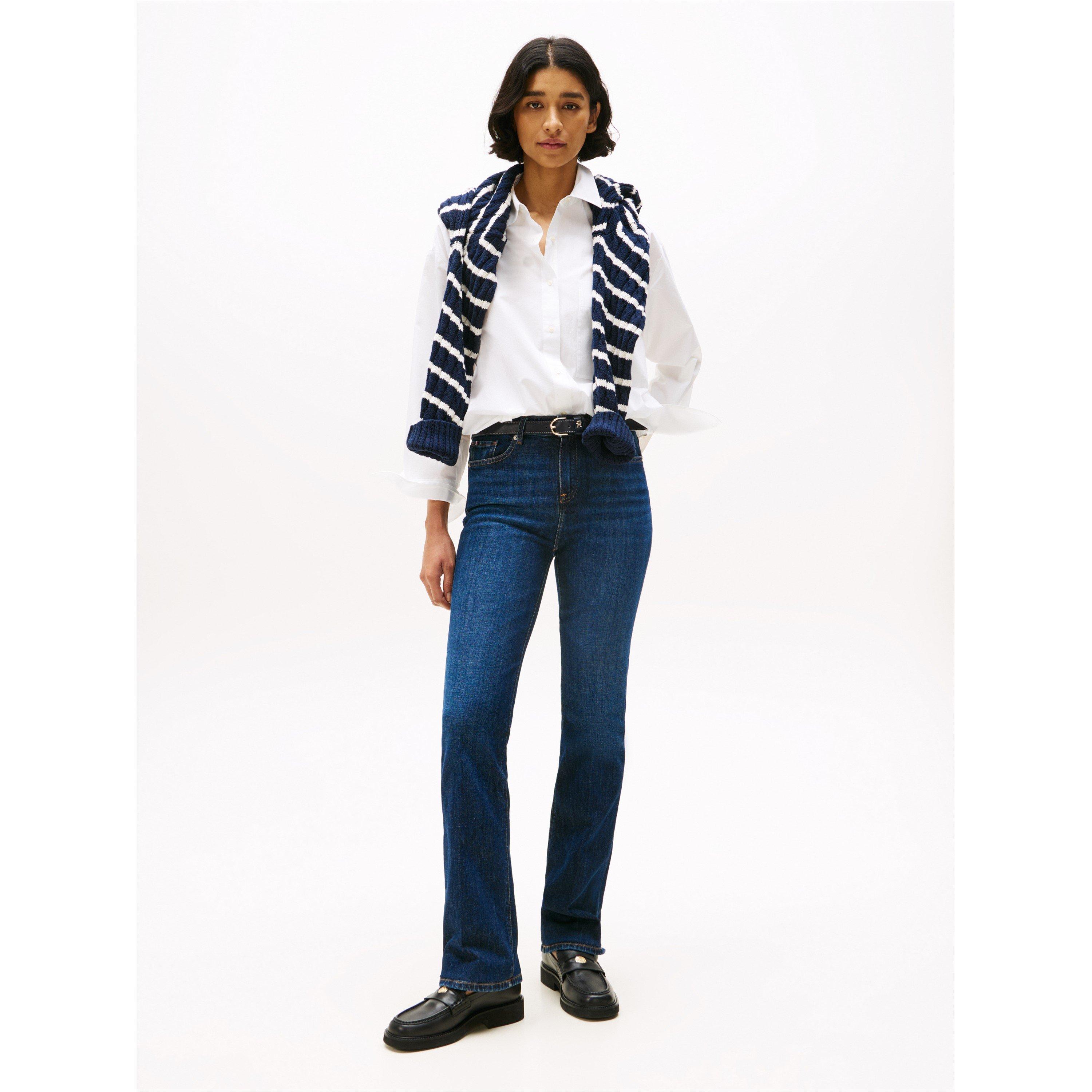 Dark Blue - Tommy Hilfiger - Women's Bootcut Jeans - 3