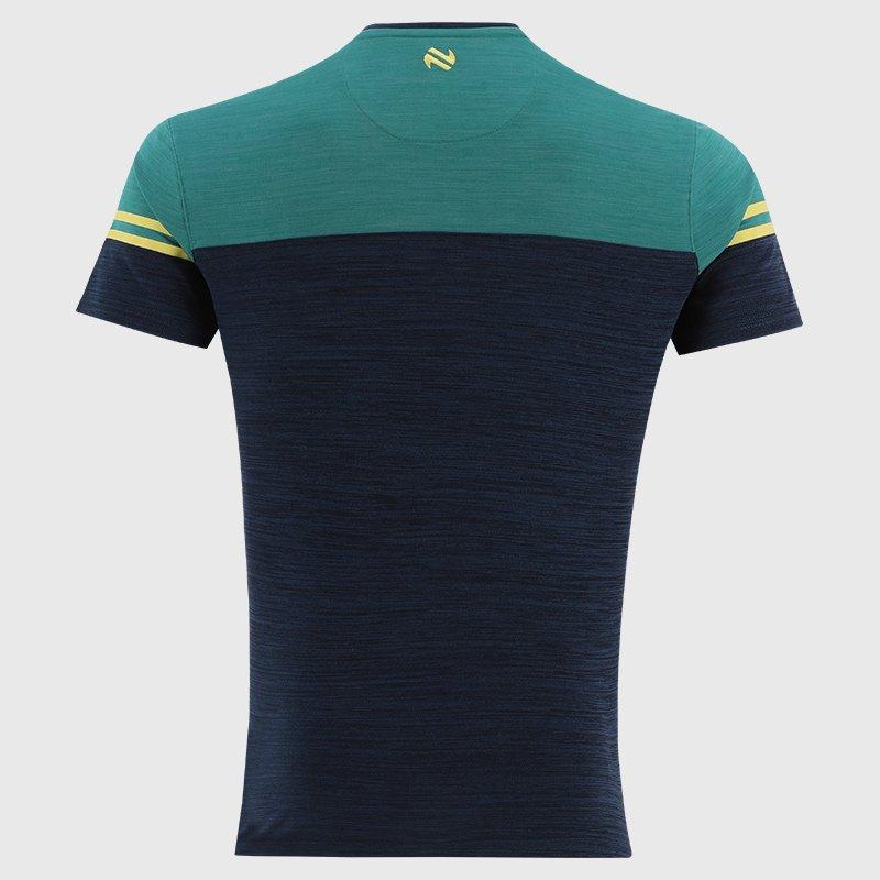 Oneills Men's Fermanagh Sedona T-Shirt Senior - Mar/Teal/Lime - M