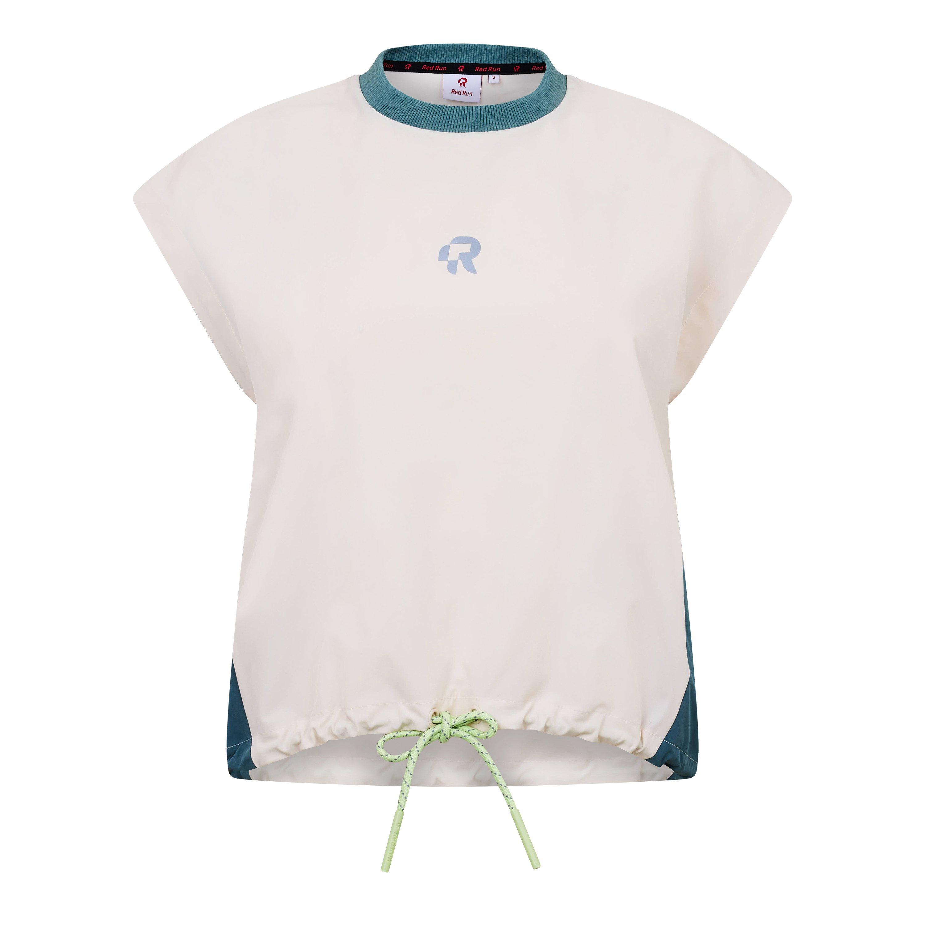 Cream - Red Run - Womens Skyline Windbreaker Top - 1