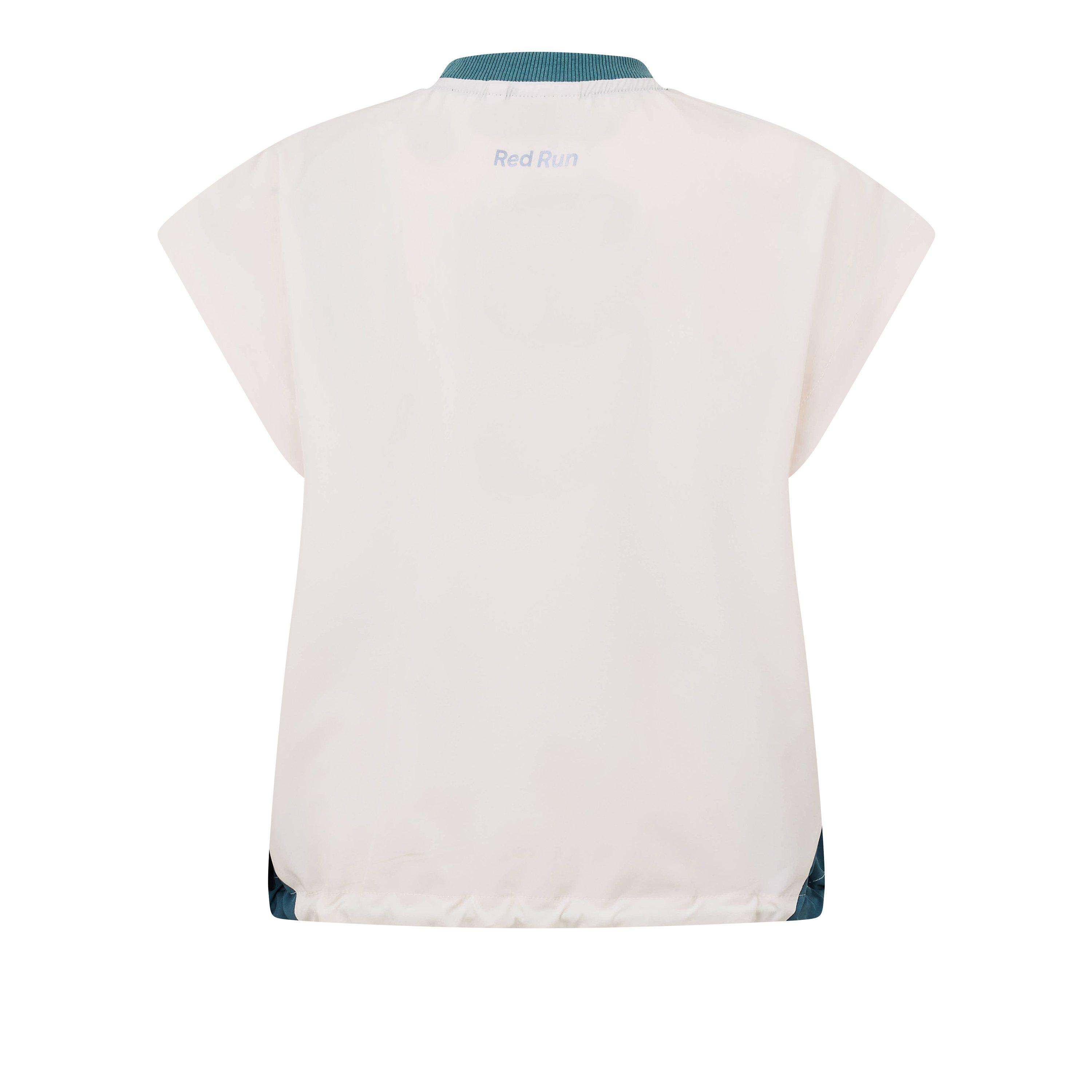 Cream - Red Run - Womens Skyline Windbreaker Top - 2