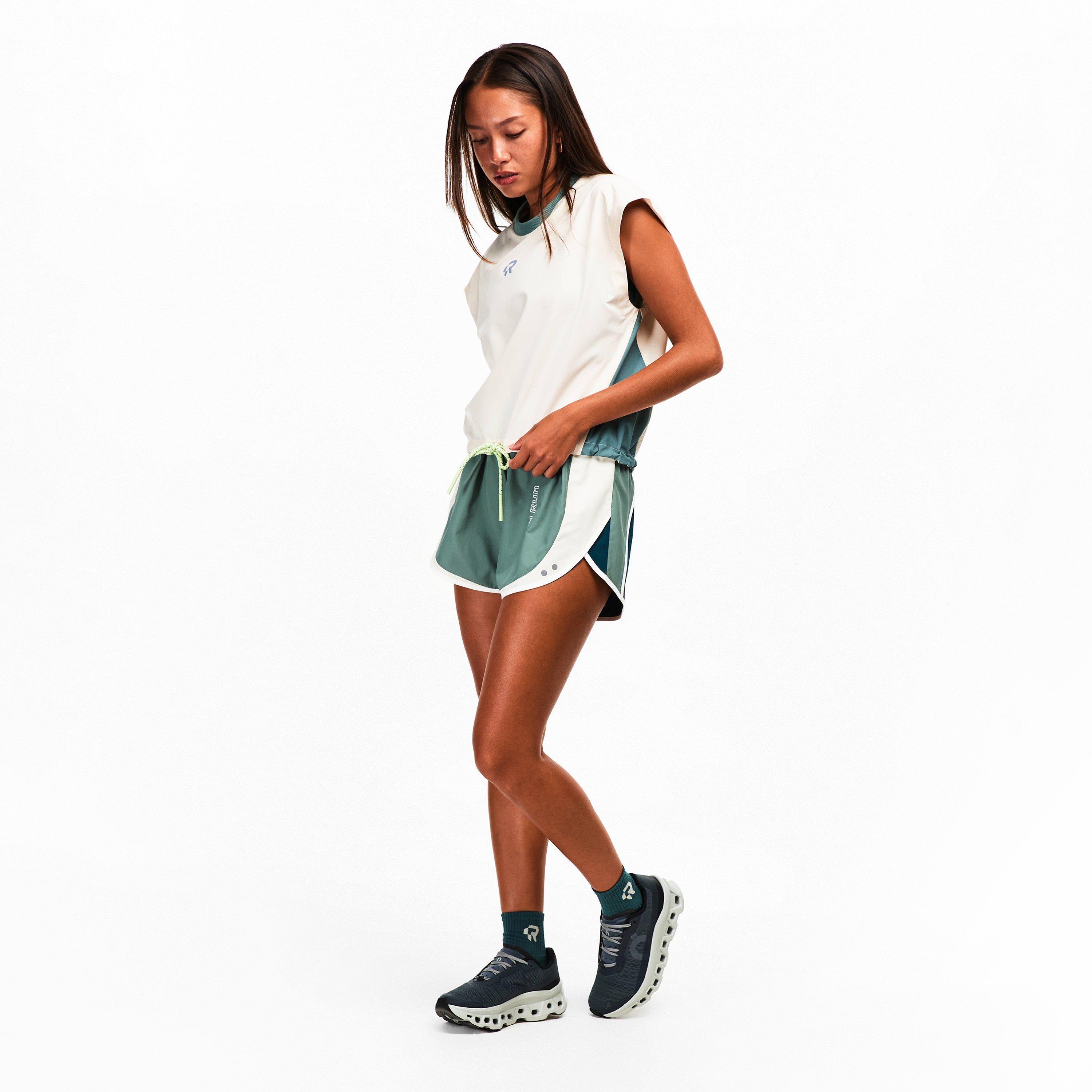 Cream - Red Run - Womens Skyline Windbreaker Top - 6