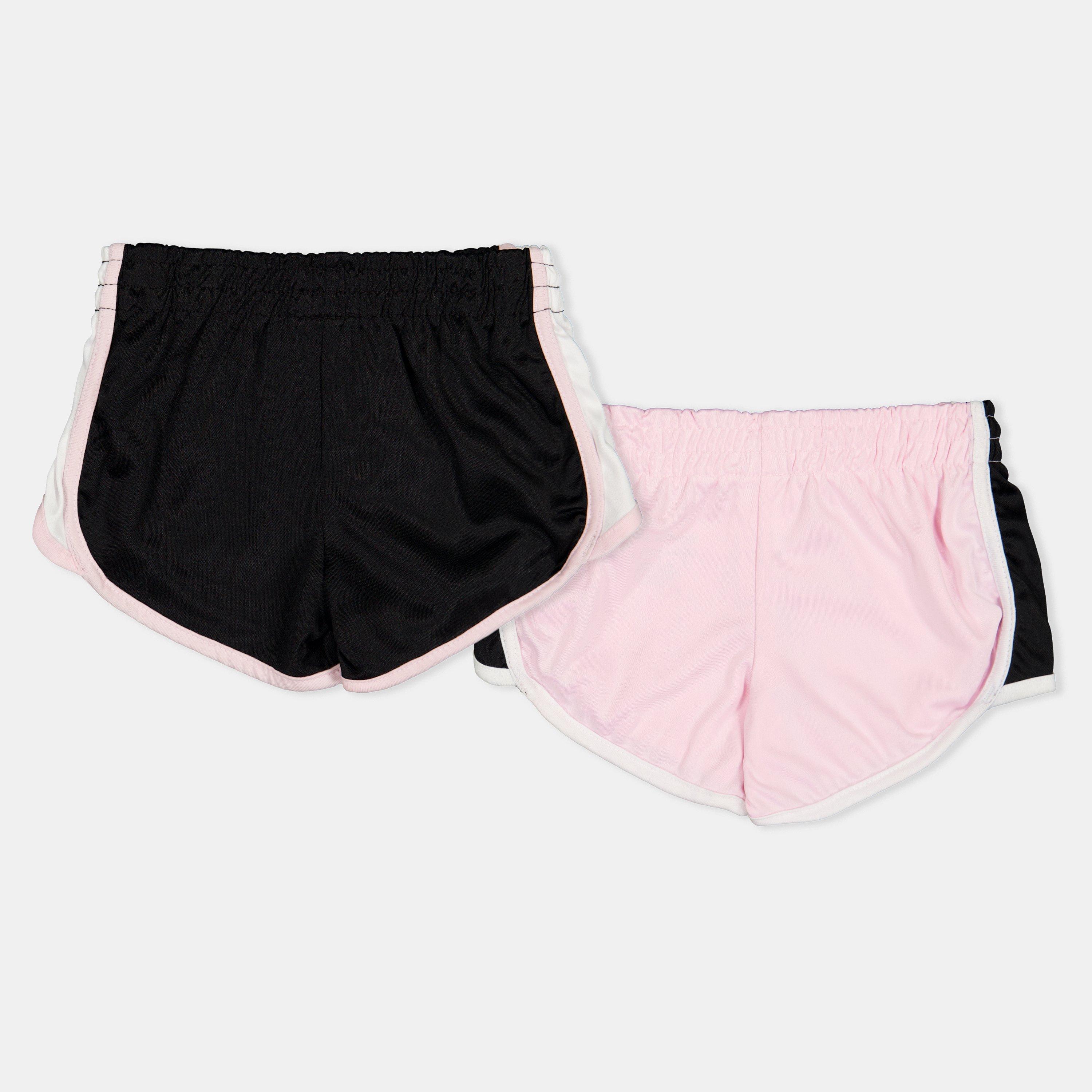 Pink Lady - Reebok - Black Jersey Jogger Shorts - 2