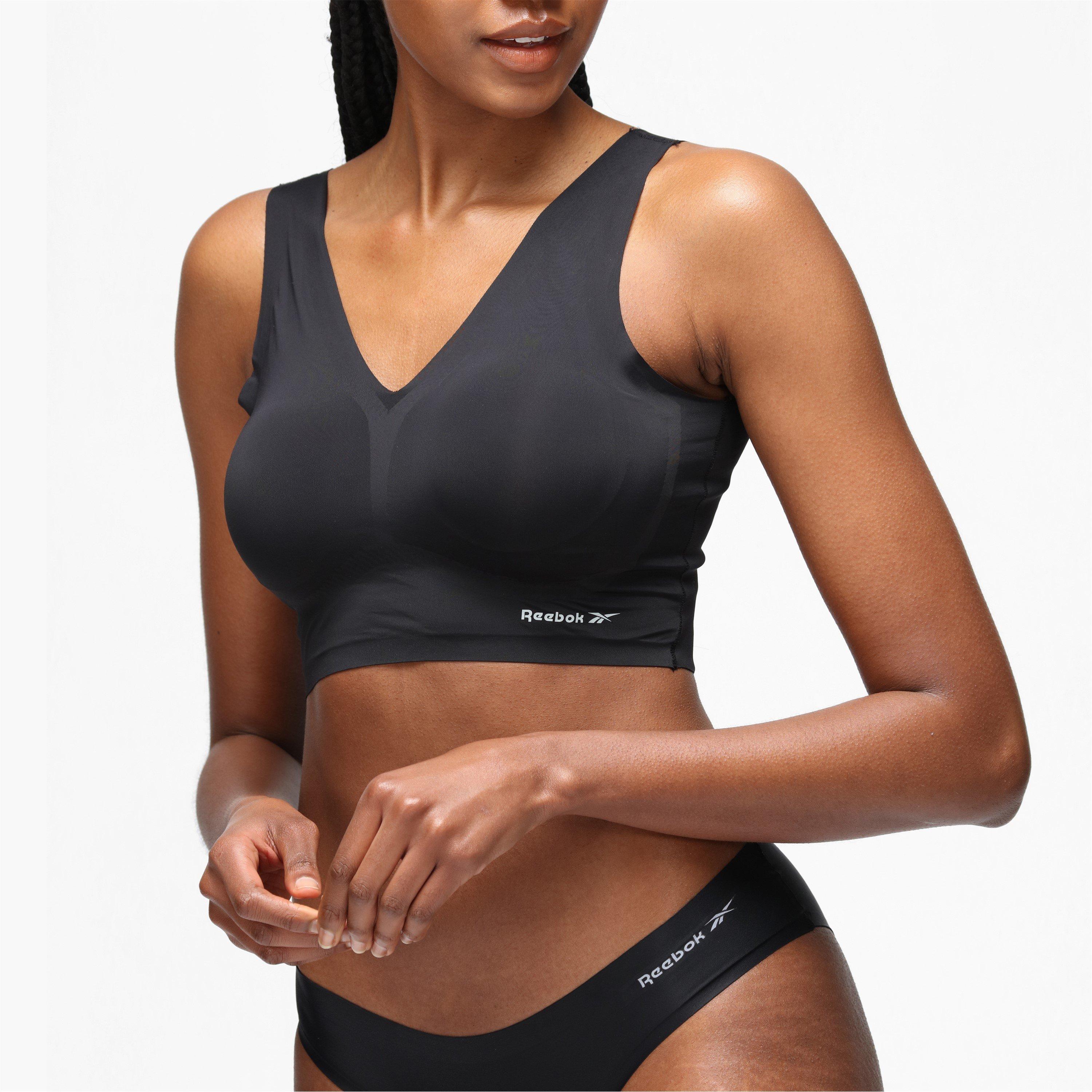Crna - Reebok - Amina Band Jersey Bralette - 3