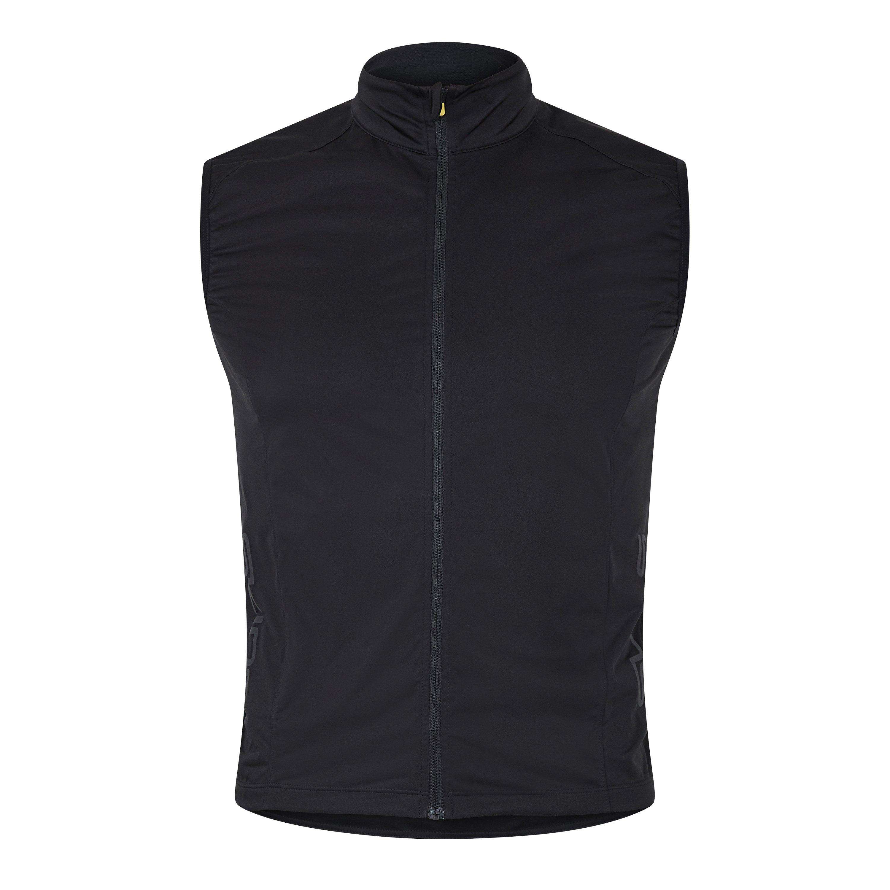 Skins Men's Cycling Windproof Vest - Black - Small
