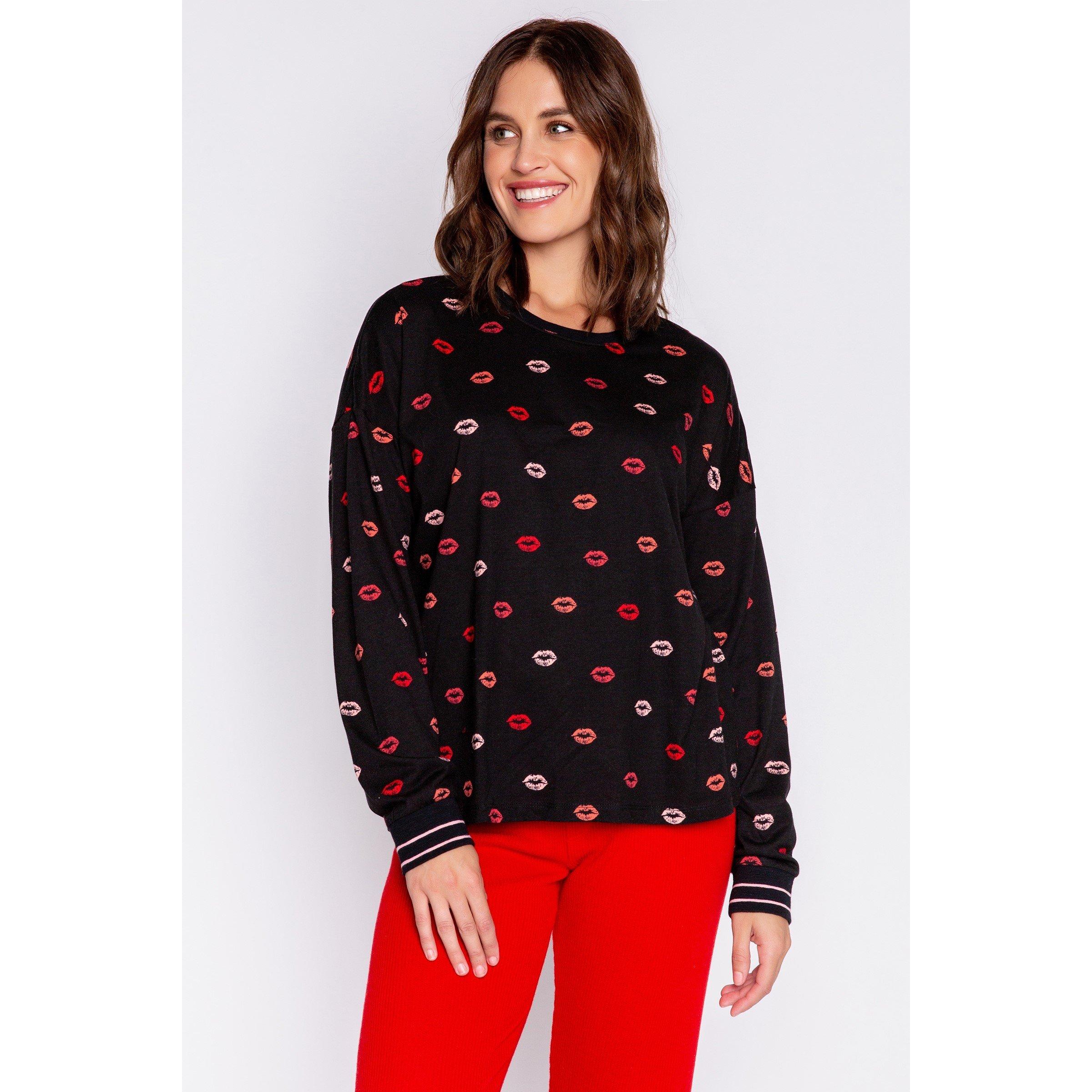 Nero - PJ Salvage - Salvage Lippy Shirt - 2