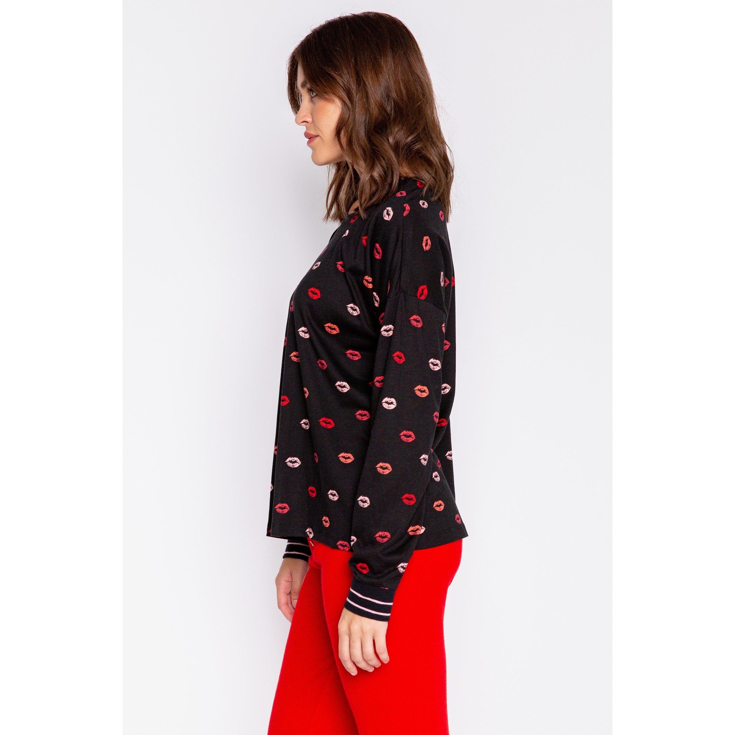 Nero - PJ Salvage - Salvage Lippy Shirt - 3