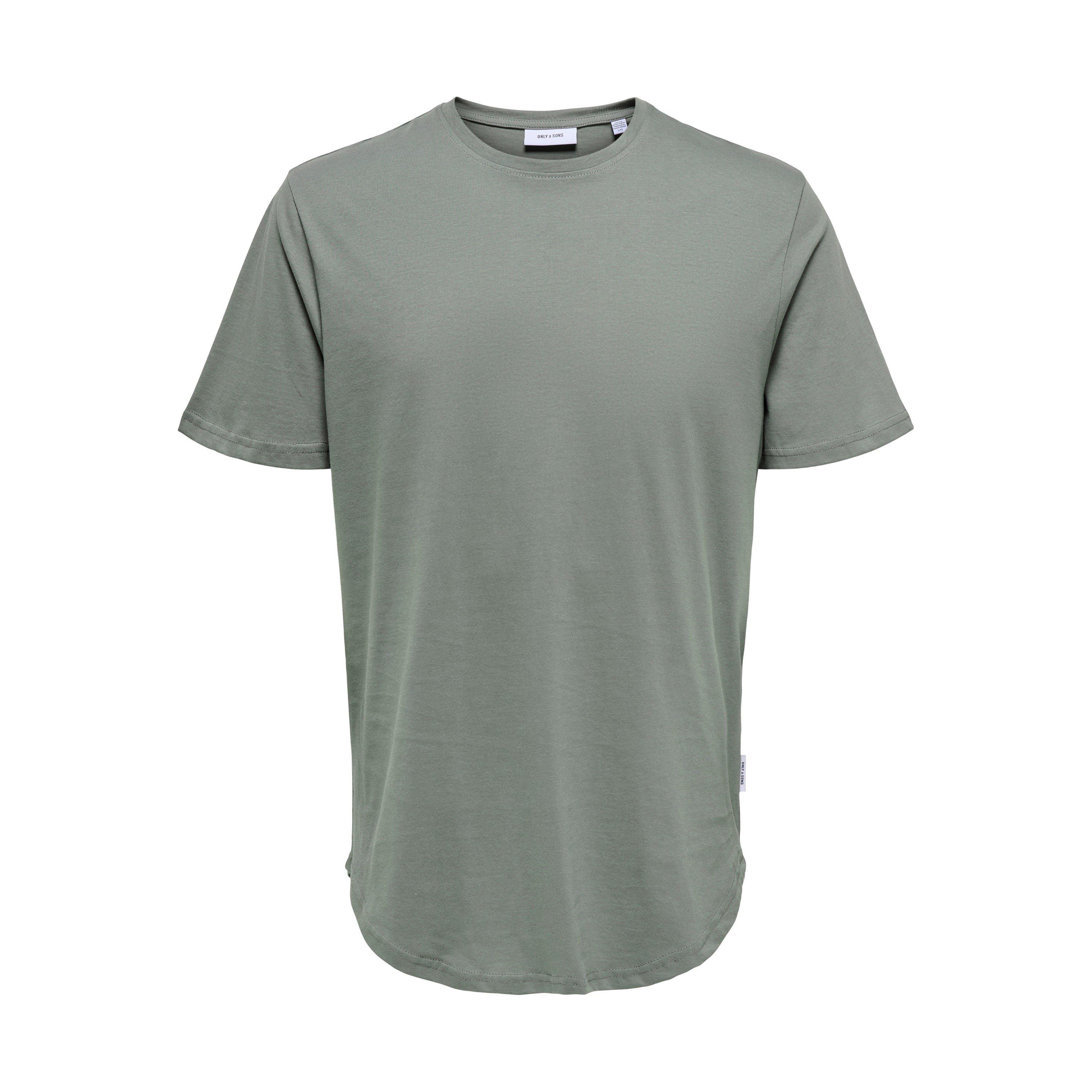 Castor Gray - Only and Sons - Men's Oversized T-Shirt - 6