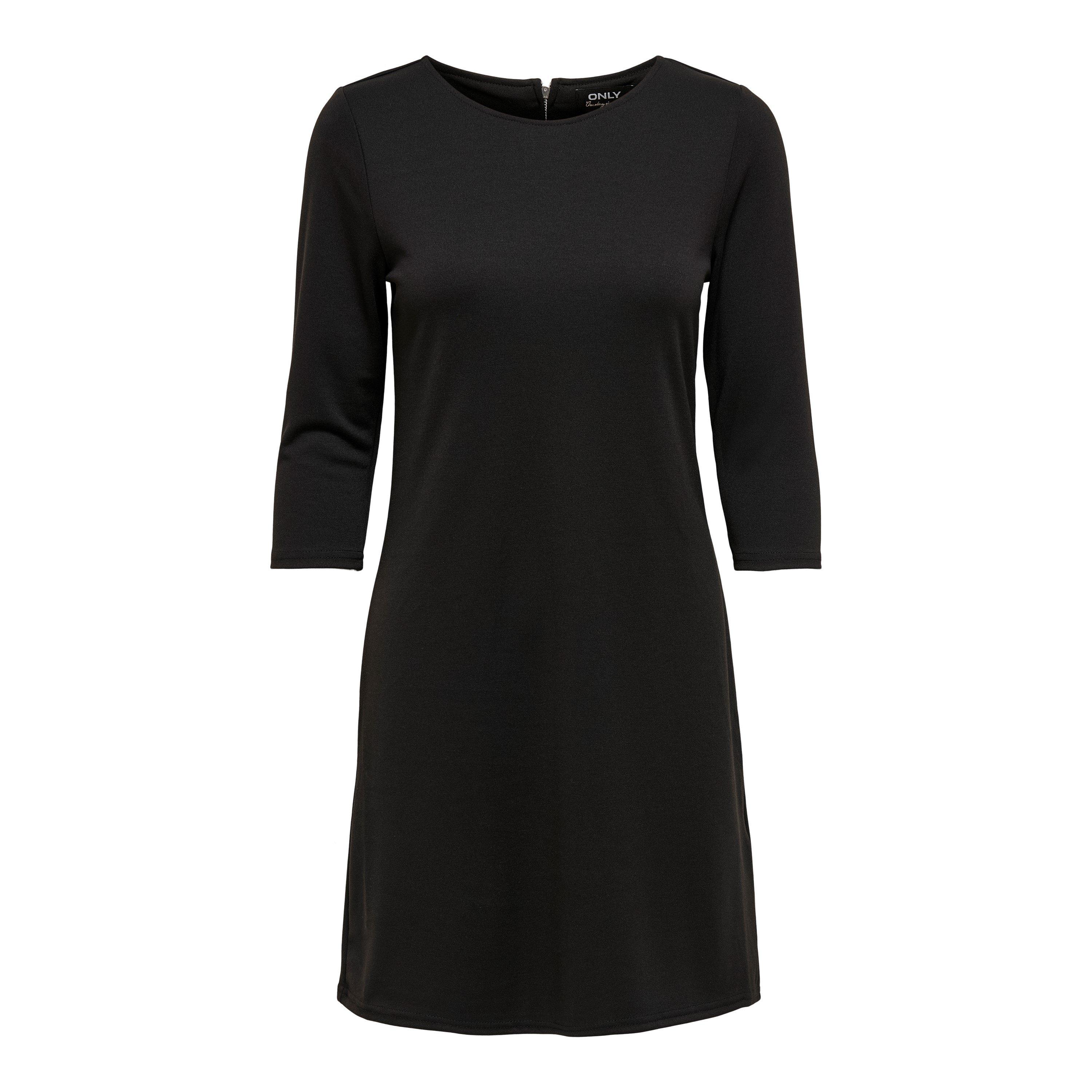 Black - Only - Jersey A Line Dress - 5