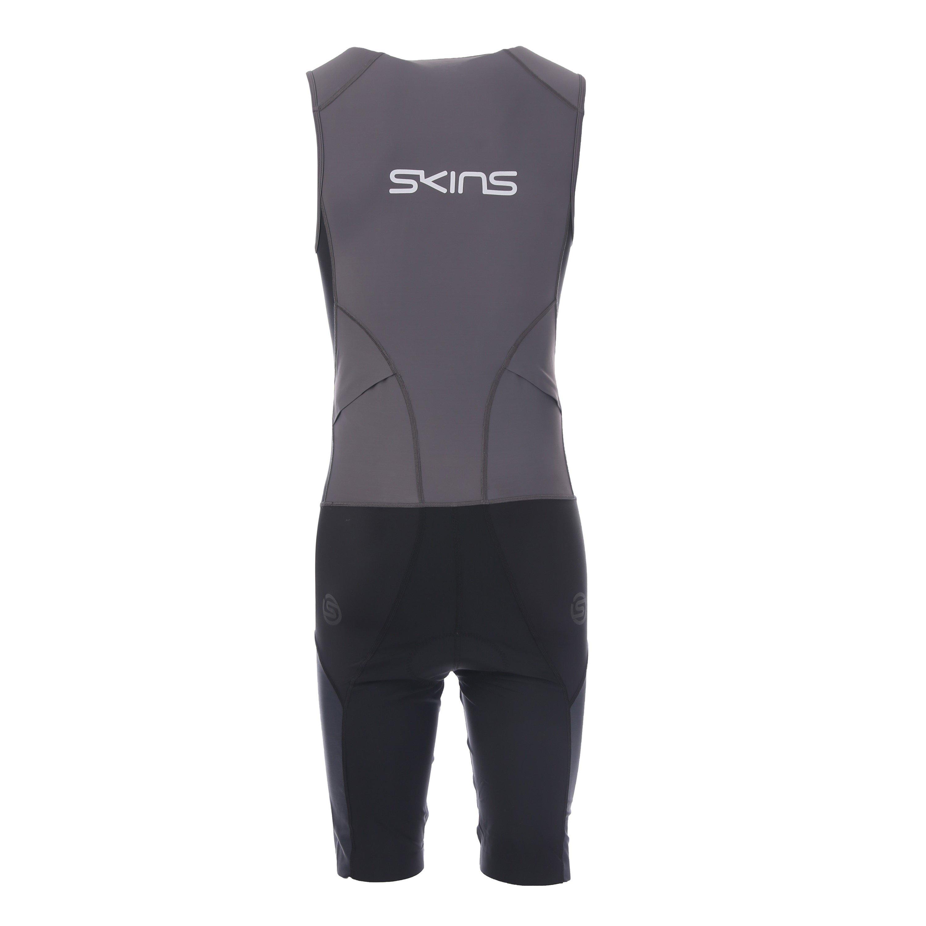 Charcoal - Skins - Men's Elite Triathlon Suit - 2