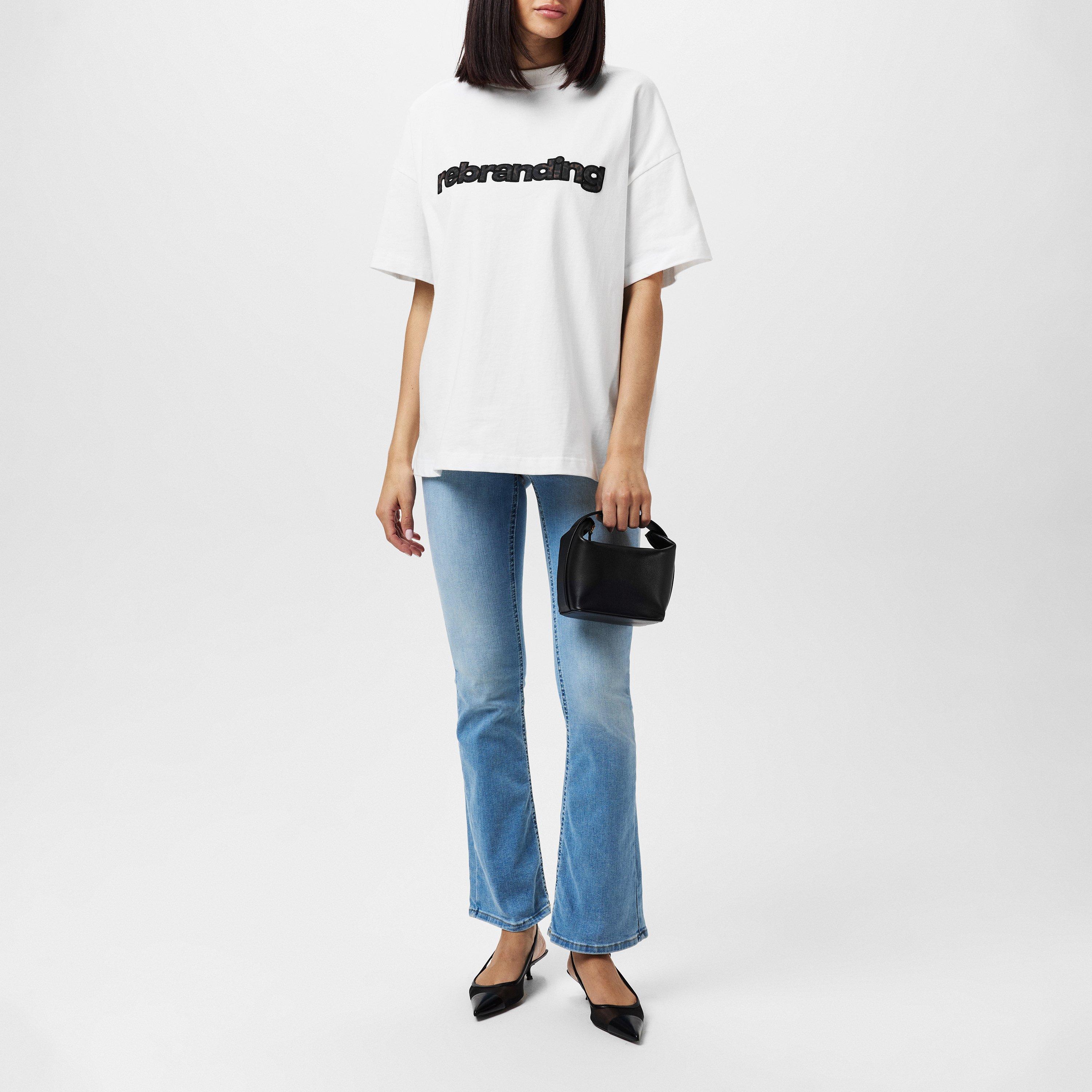 Azzurro Chiaro - Only - Flared Bootcut Jeans - 4