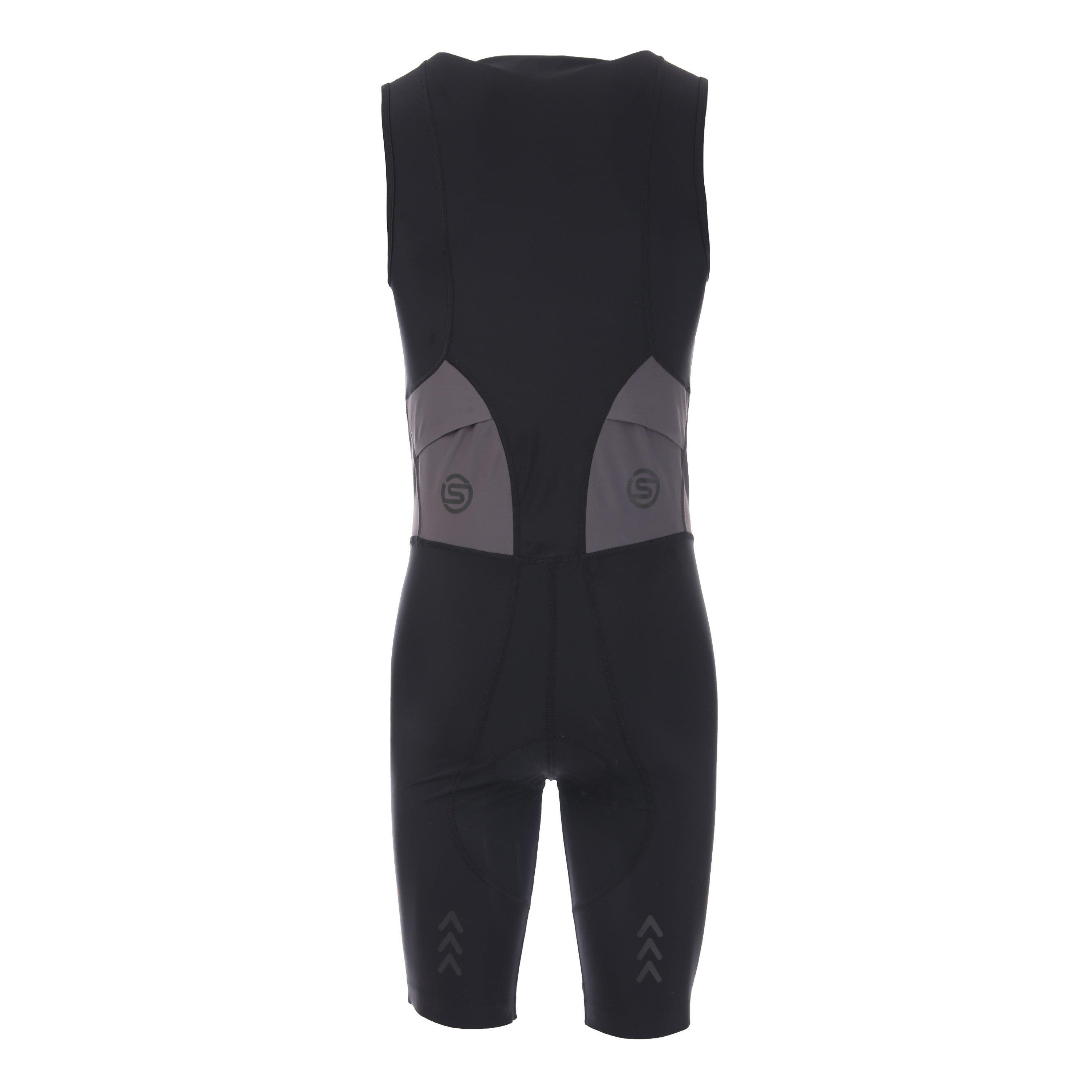 Black - Skins - Men's Brand Fold Triathlon Suit - 2