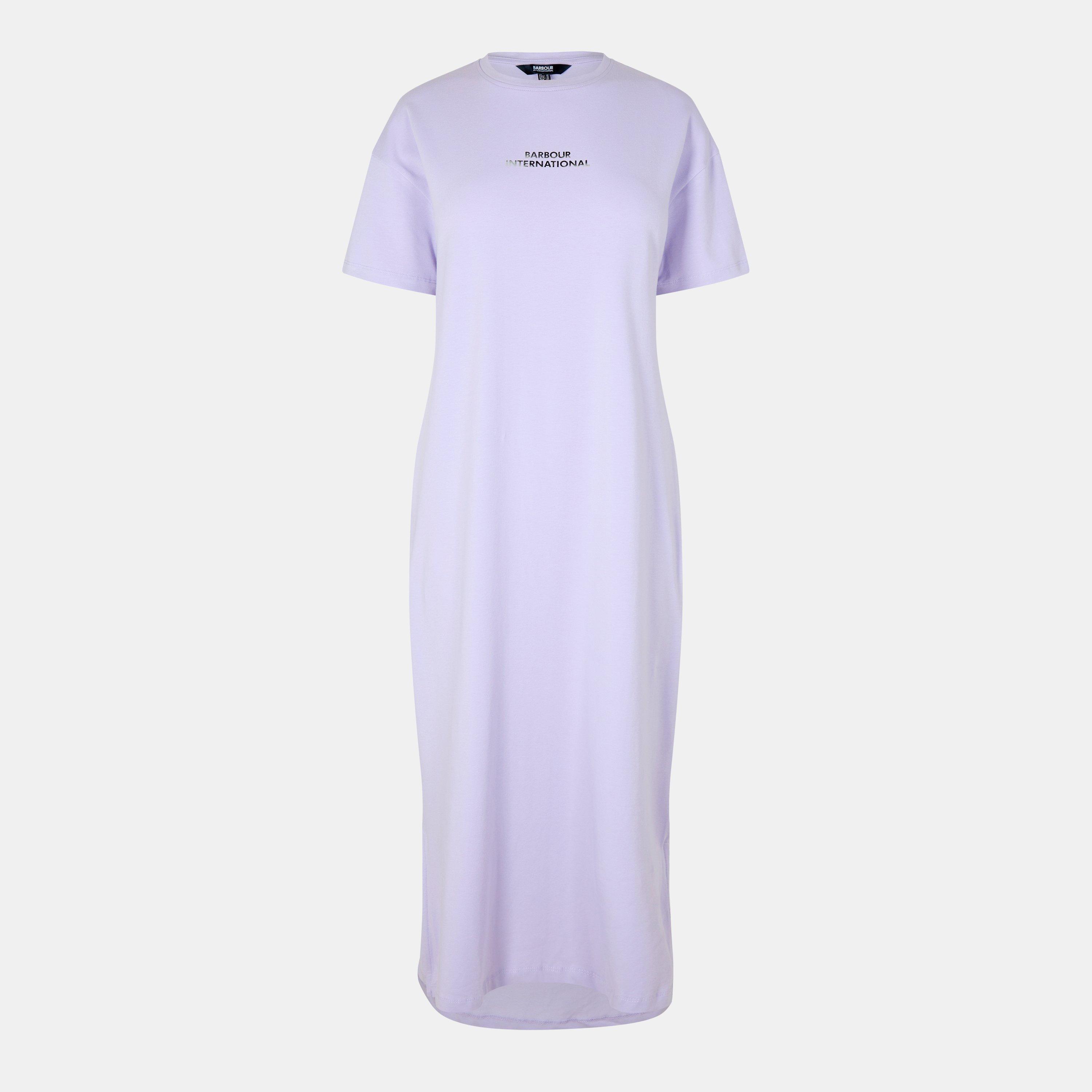 Barbour International Women's Emerson Jersey Midi Dress - Purple Smu - 10 (S)