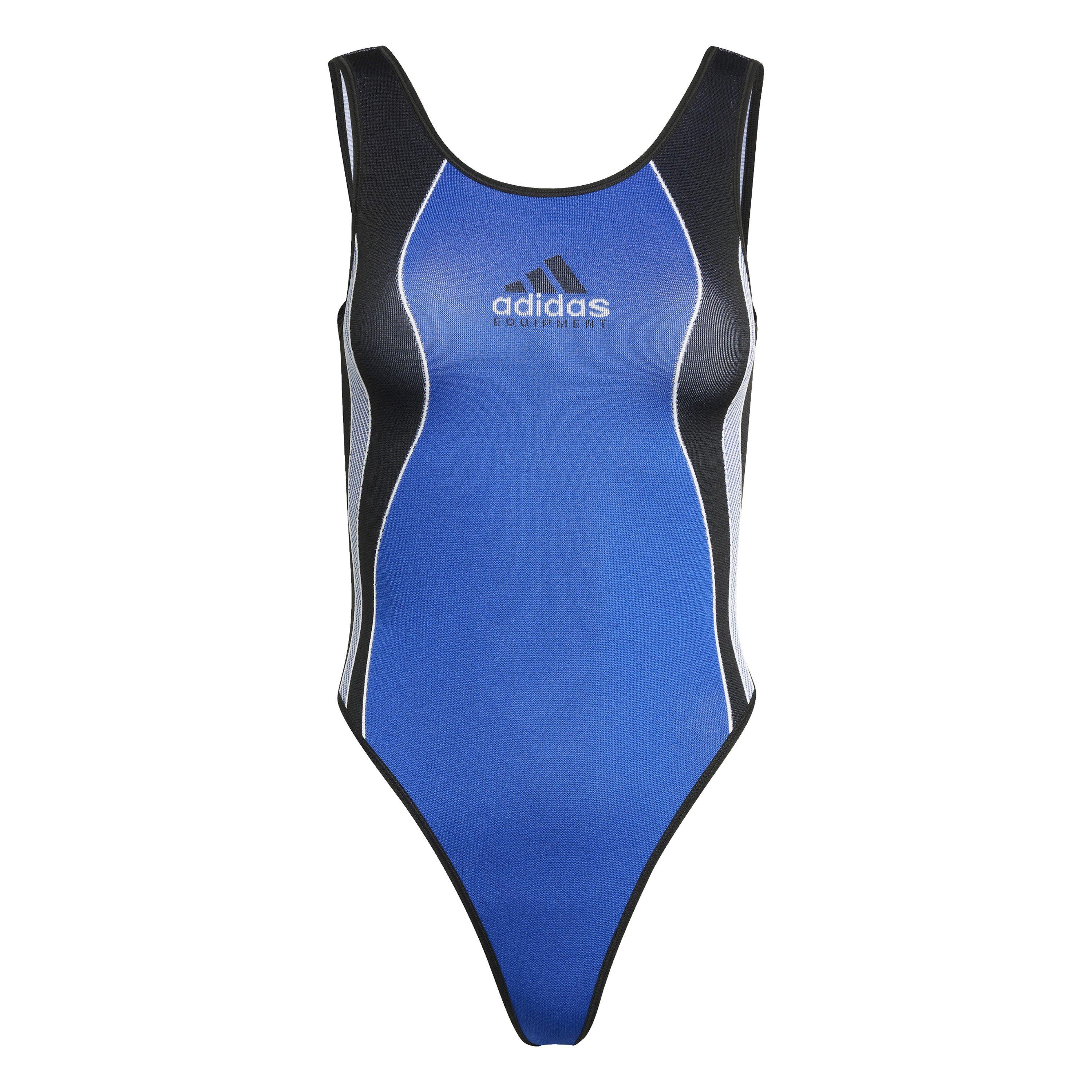 adidas Originals Women's Eqt Bodysuit - Equipment Blue - Size 14 (L)