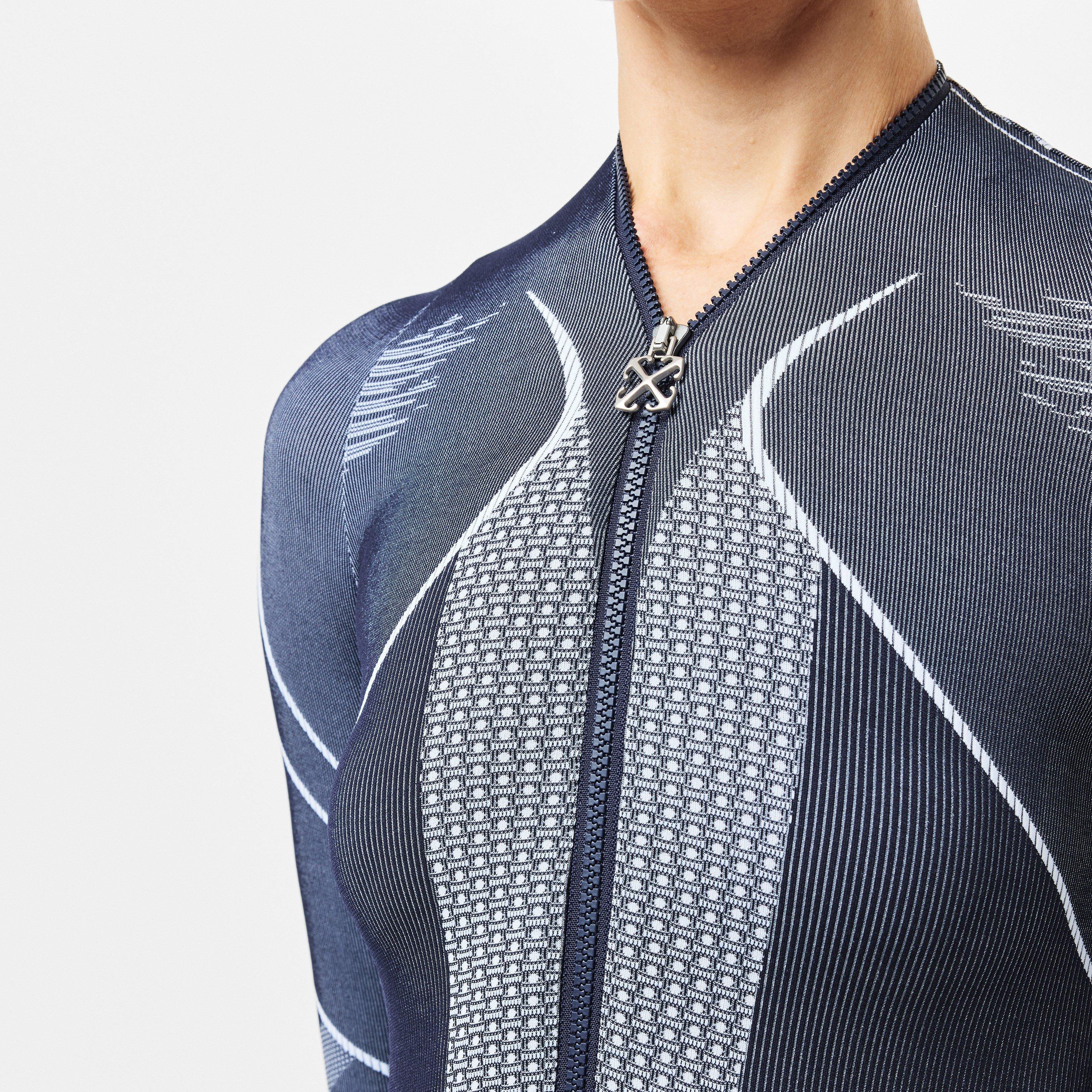 Grey - Off White - Women's Race Bodysuit - 5