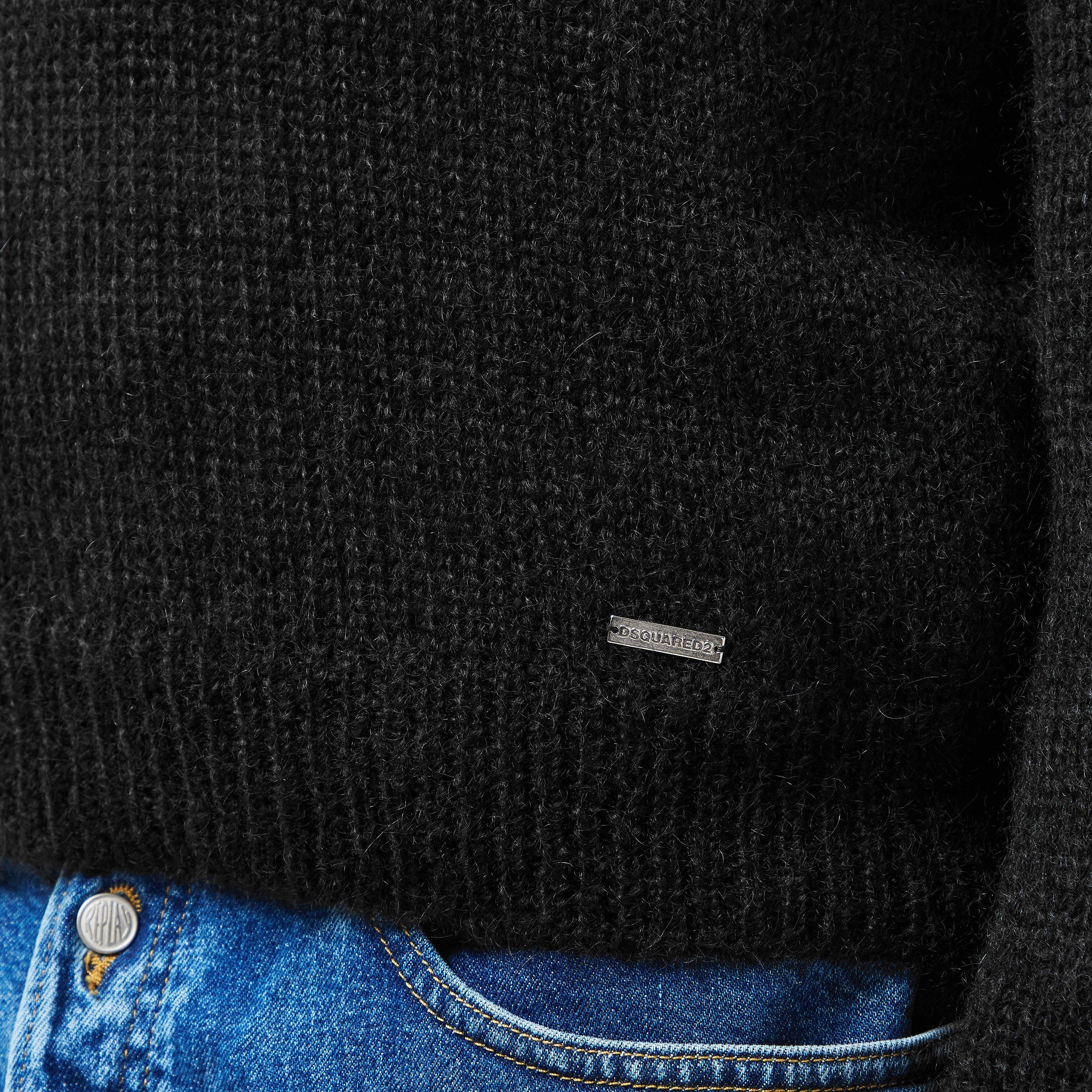 Black - DSquared2 - Men's Jumper - 5