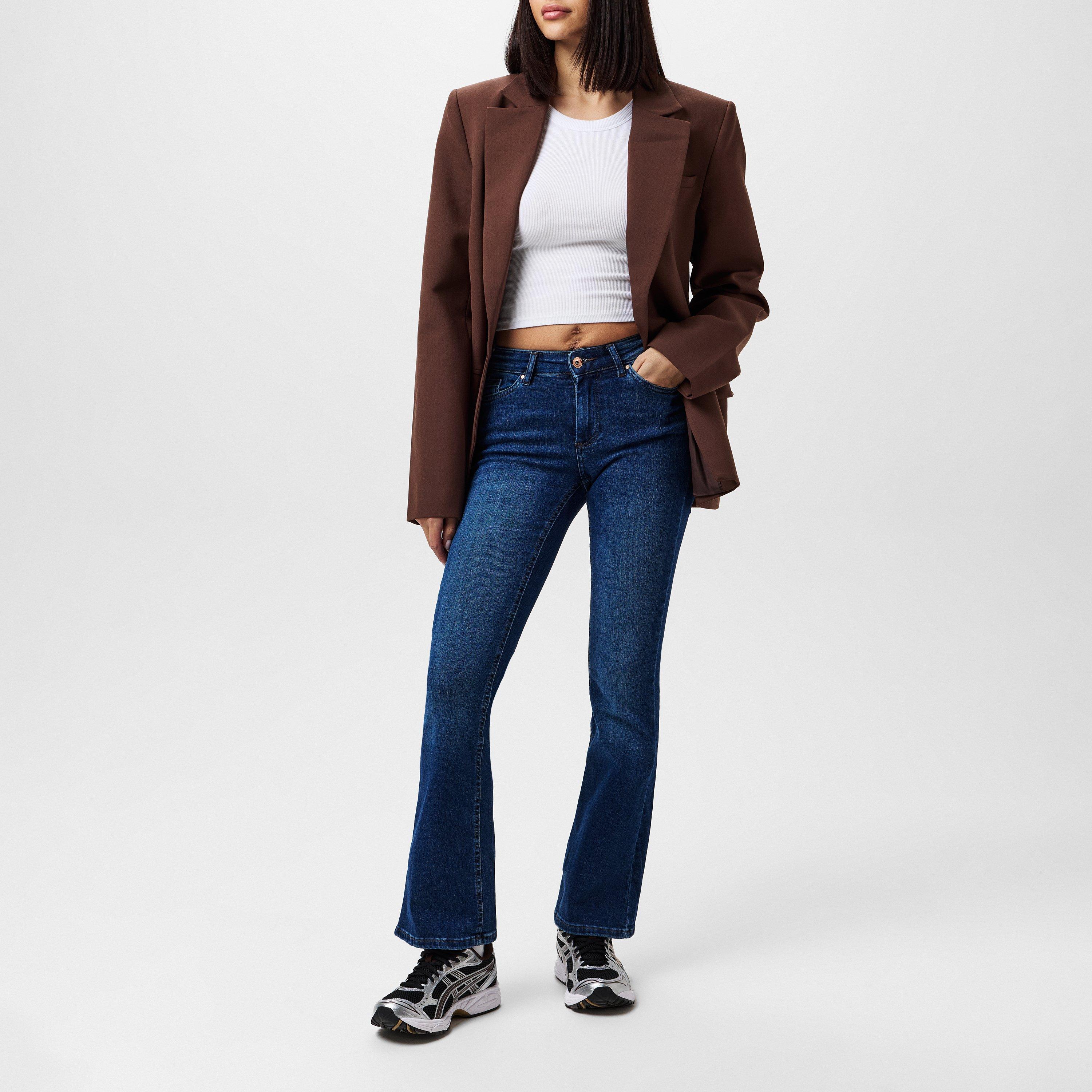 Blu scuro - Only - Bootcut Jeans - 4