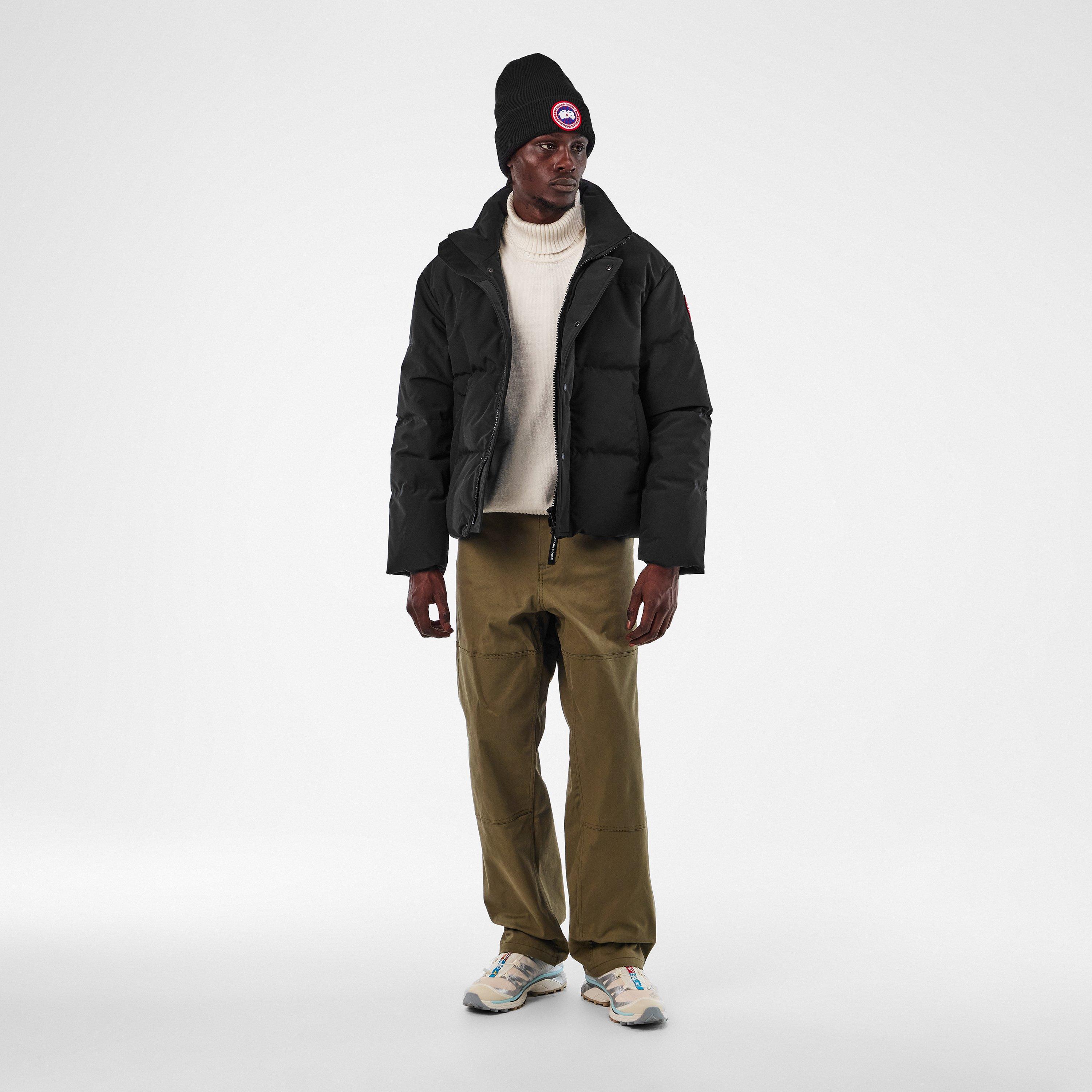 Black 9061 - Canada Goose - Men's Bayview Down Water-Resistant Short Puffer Jacket - 6