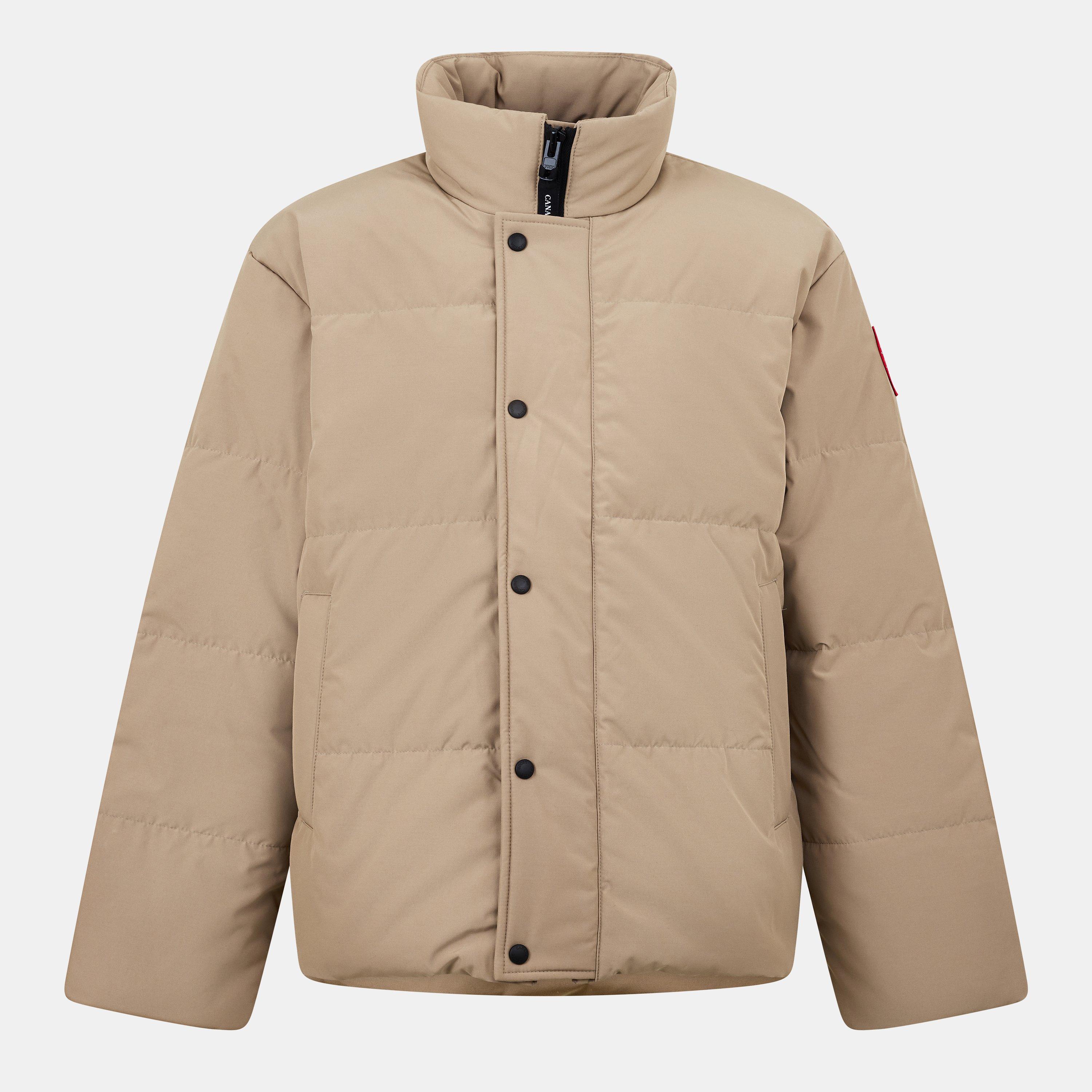 Canada Goose Men's Bayview Down Water Resistant Short Puffer Jacket - Sand 9311 - L