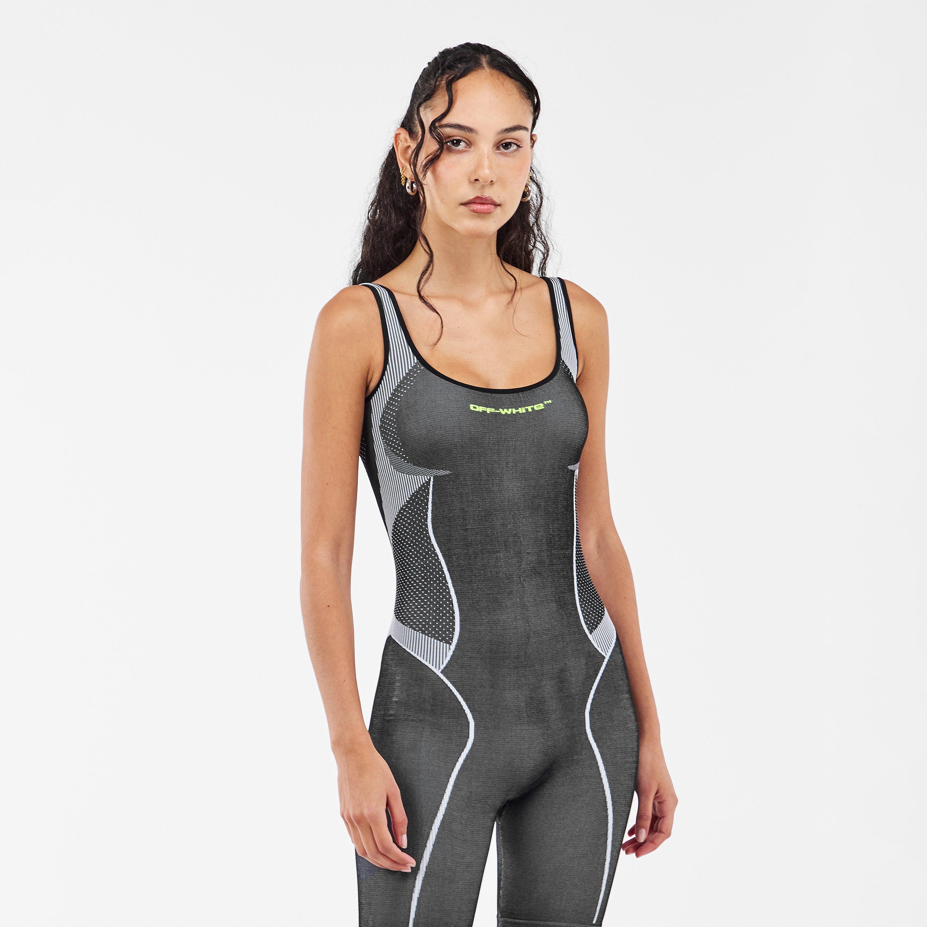 Grey - Off White - Women's Race Jumpsuits - 3