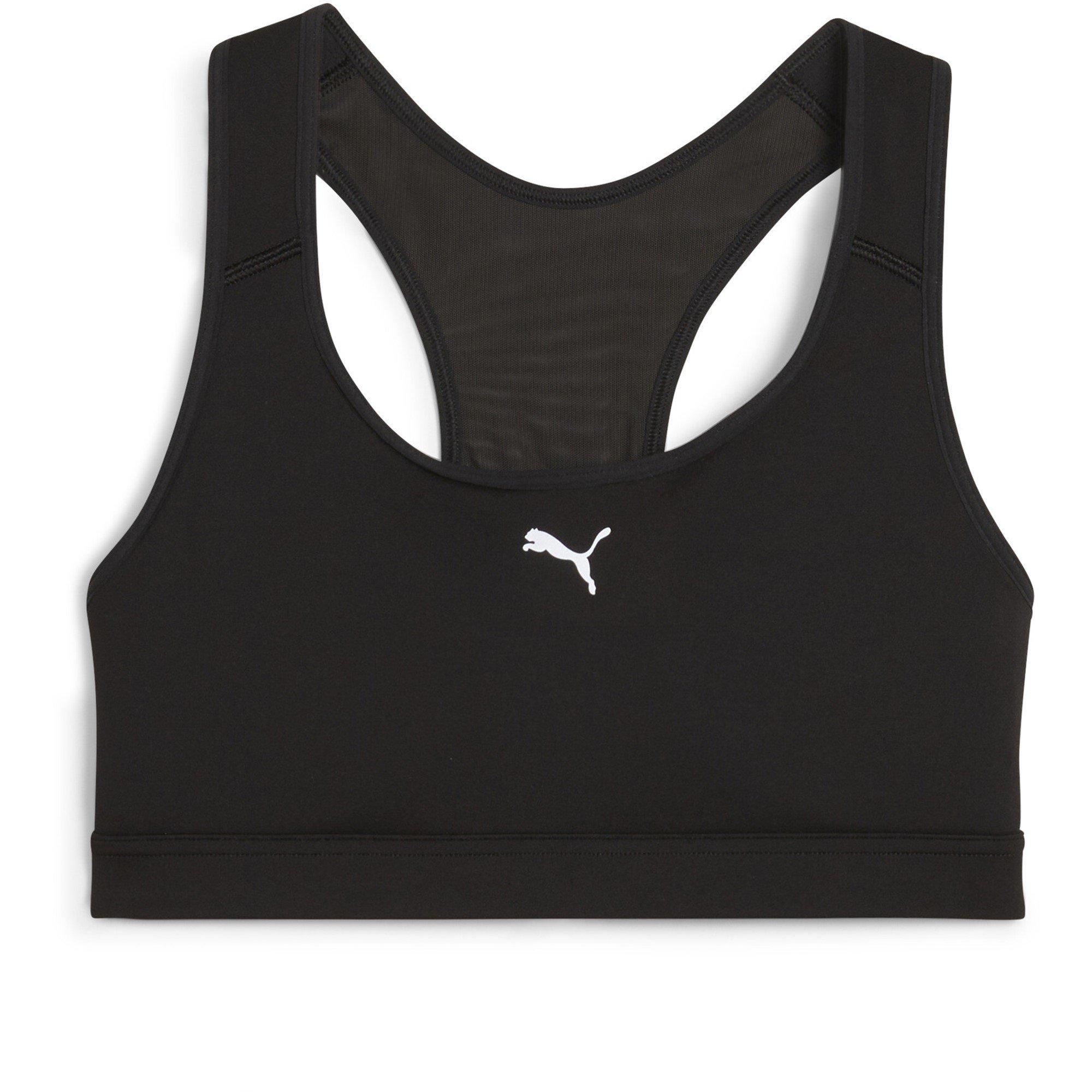 Puma Black - Puma - Women's Medium Impact Non Wired Sports Bra - 1