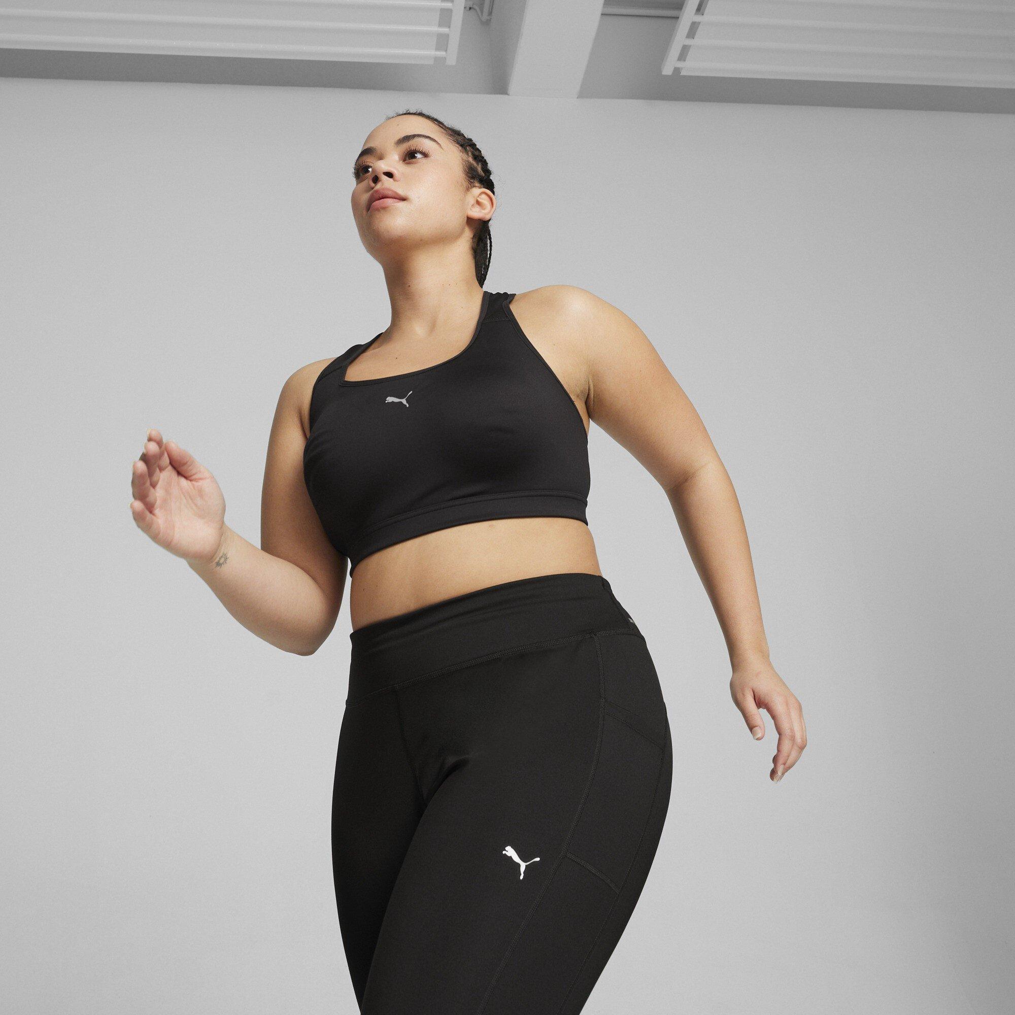 Puma Black - Puma - Women's Medium Impact Non Wired Sports Bra - 3