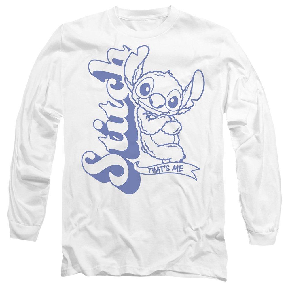 White - Disney - Lilo And Stitch Thats Me Long Sleeve T-Shirt Whit - 1