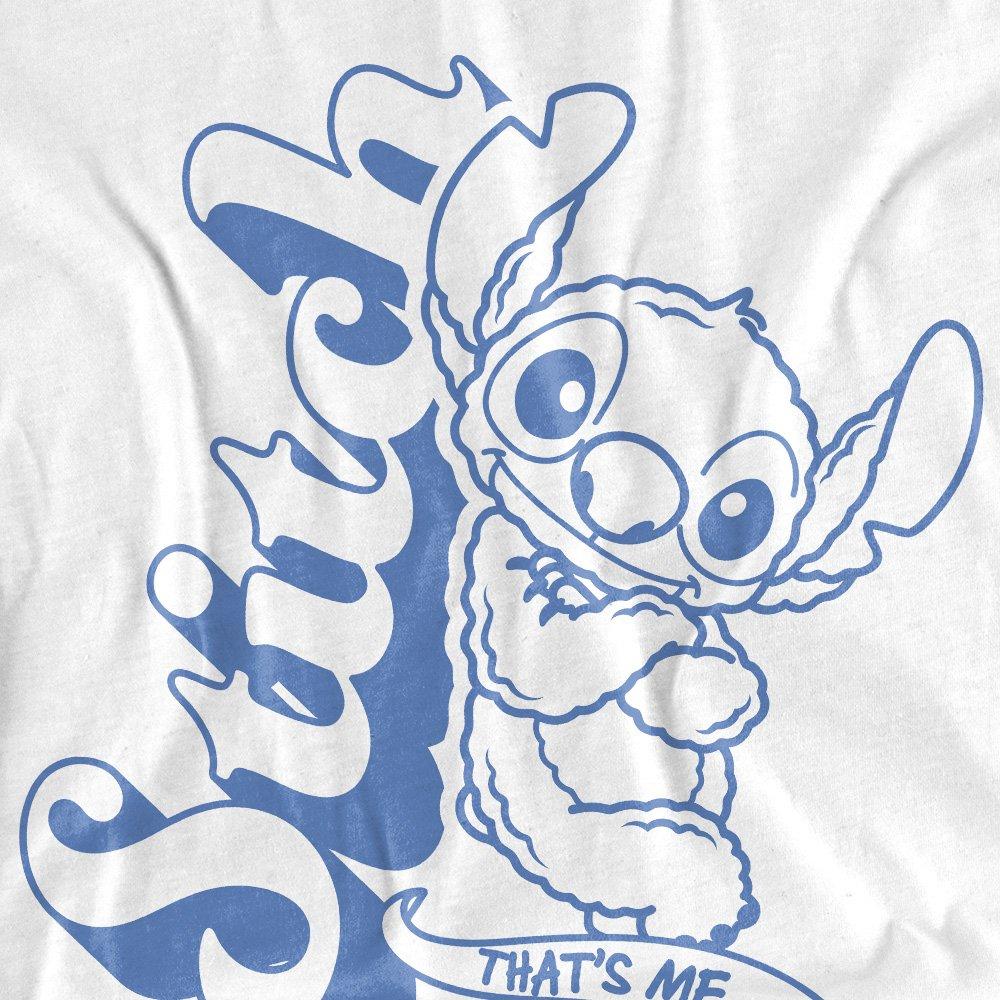 White - Disney - Lilo And Stitch Thats Me Long Sleeve T-Shirt Whit - 2