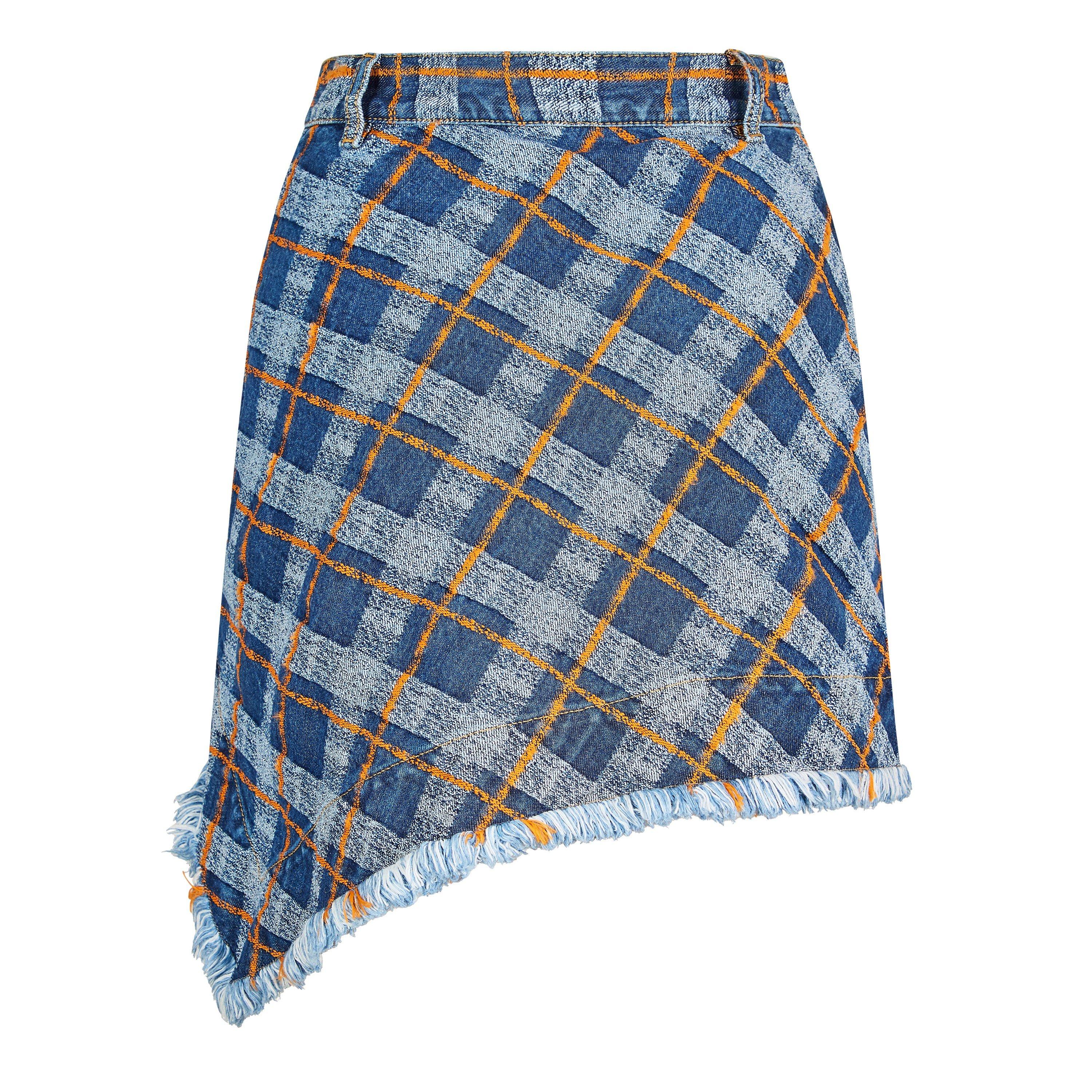 Blue - Vivienne Westwood - Women's Mini Skirt - 2