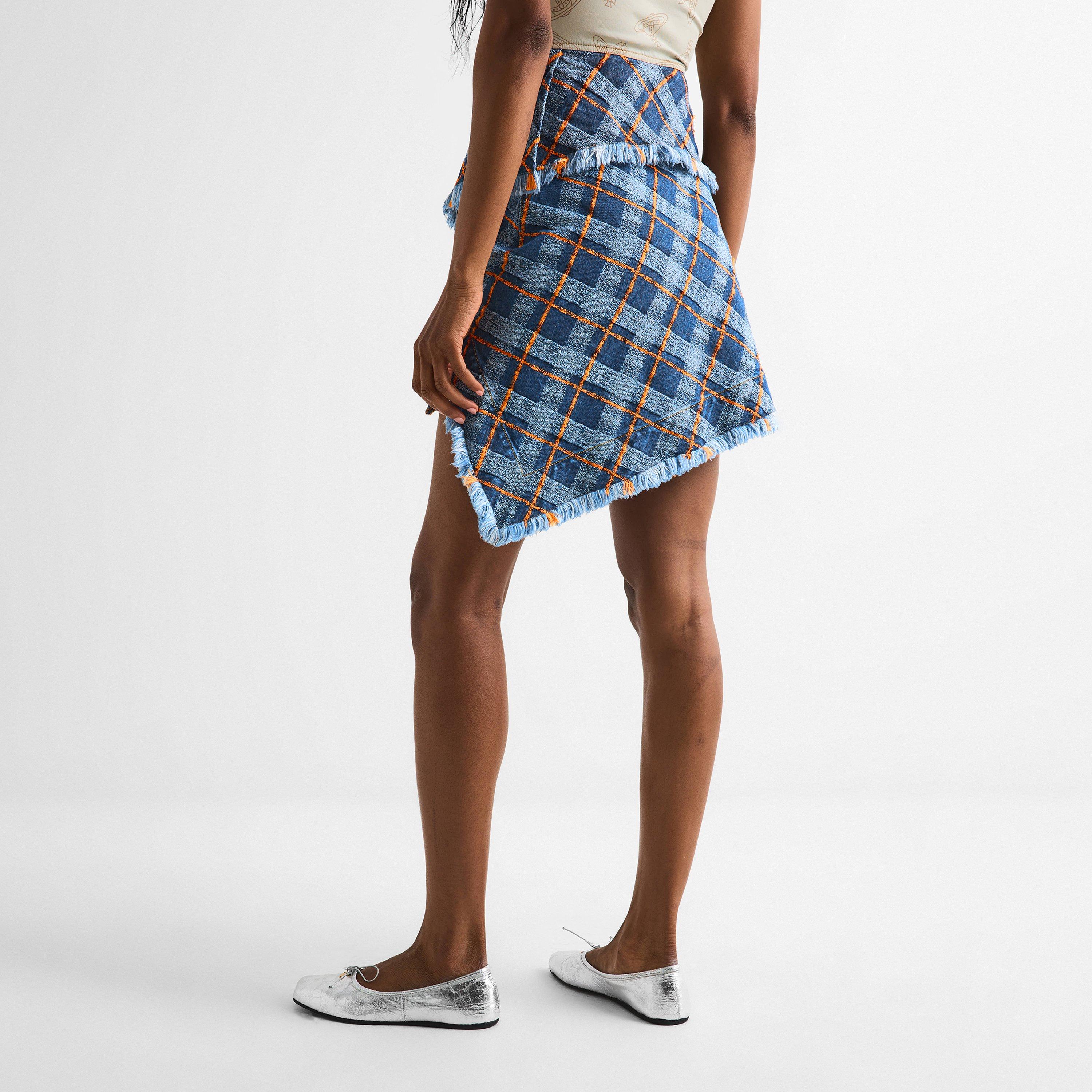 Blue - Vivienne Westwood - Women's Mini Skirt - 4