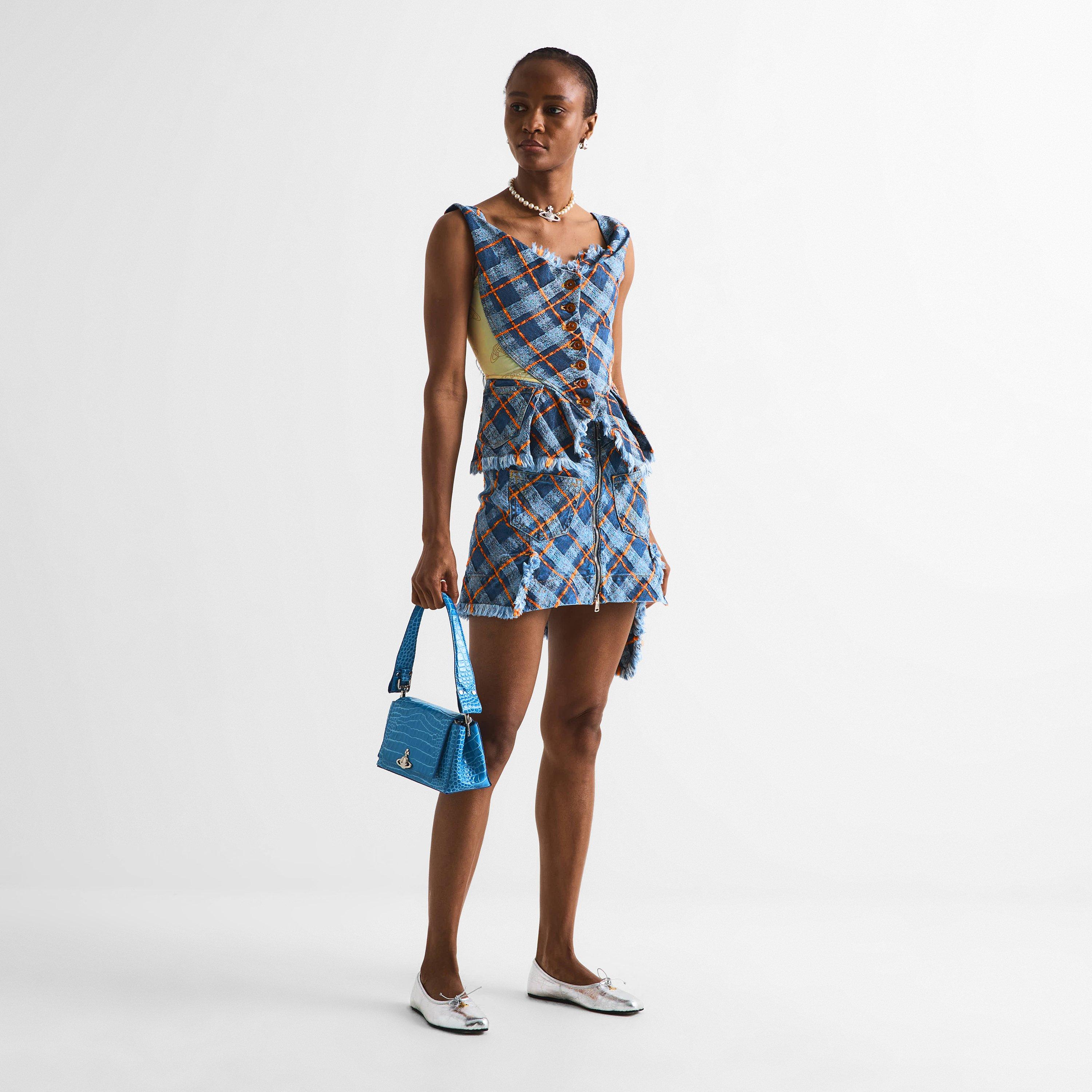 Blue - Vivienne Westwood - Women's Mini Skirt - 6
