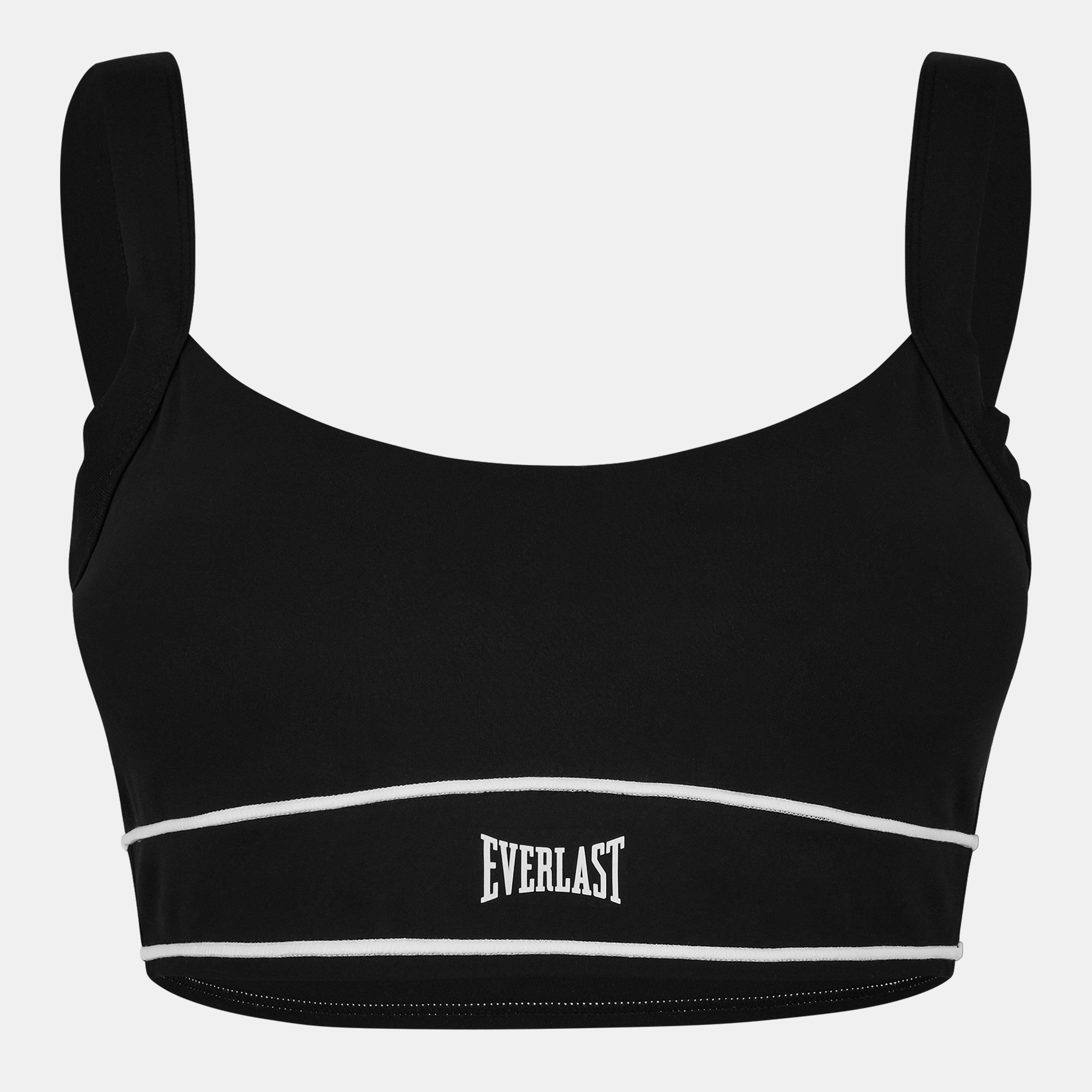 Black - Everlast - Medium Impact Sports Bra Womens - 1