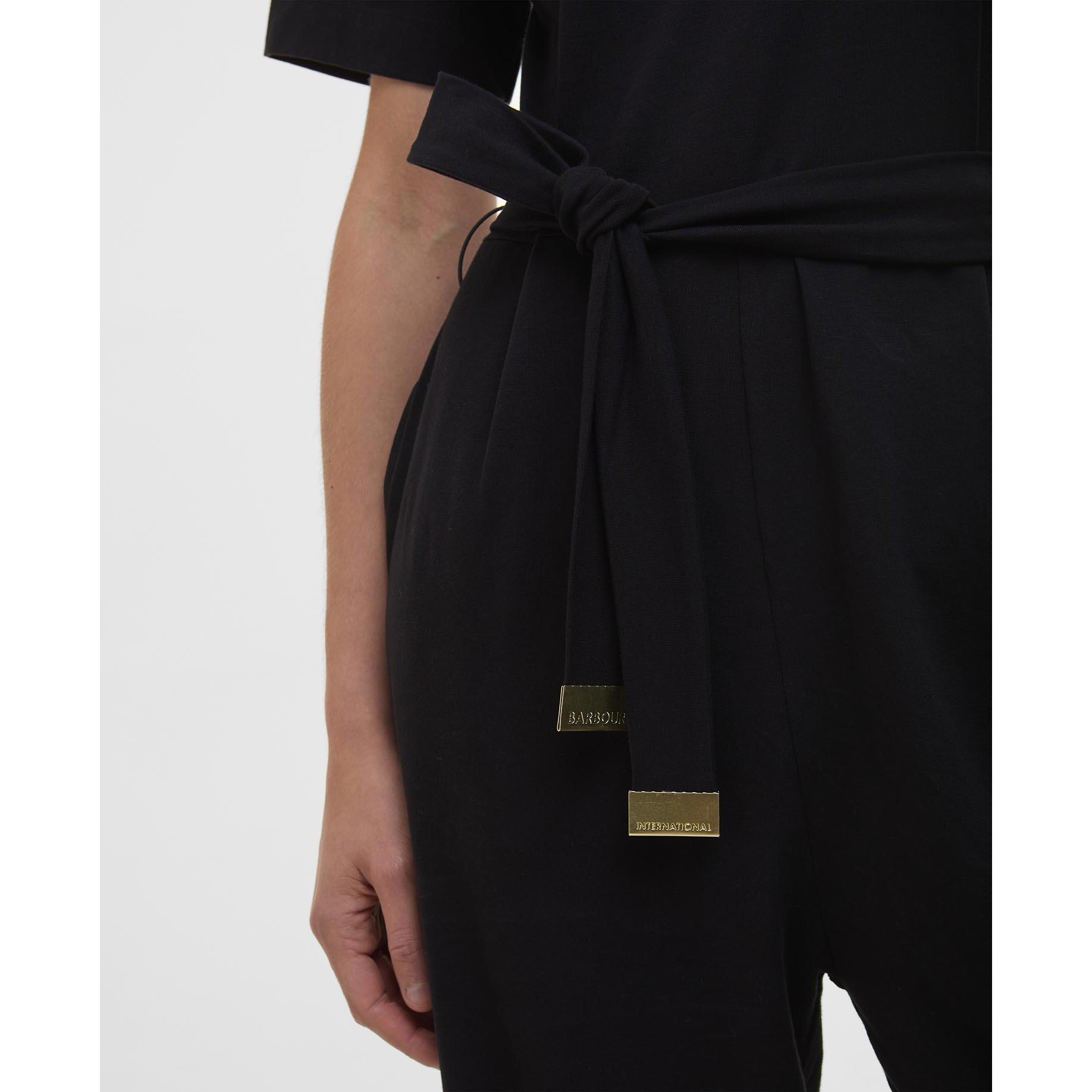 Black - Barbour International - Sierra Jumpsuit - 6