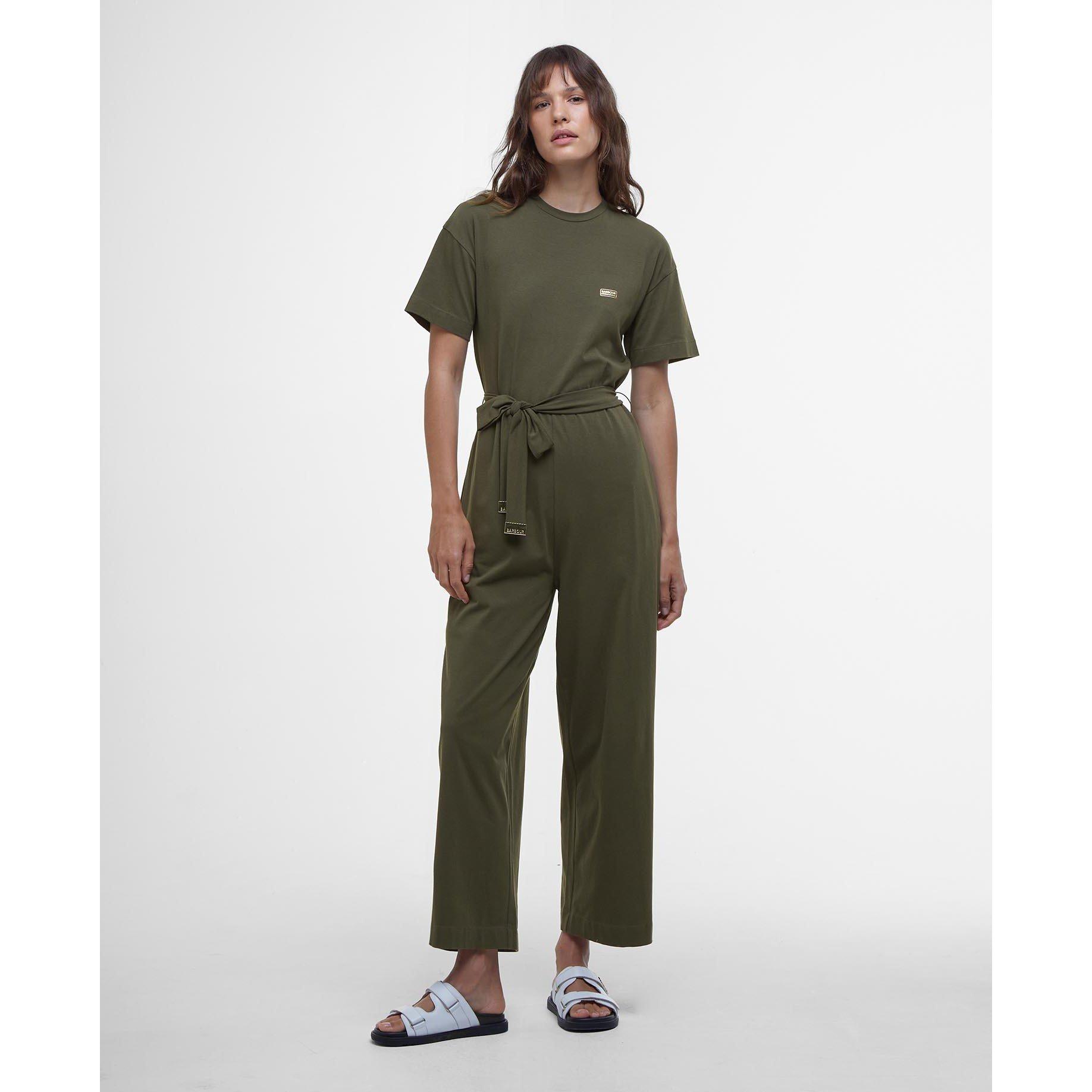 Barbour International Sierra Jumpsuit - Envy - Size 16 (XL)