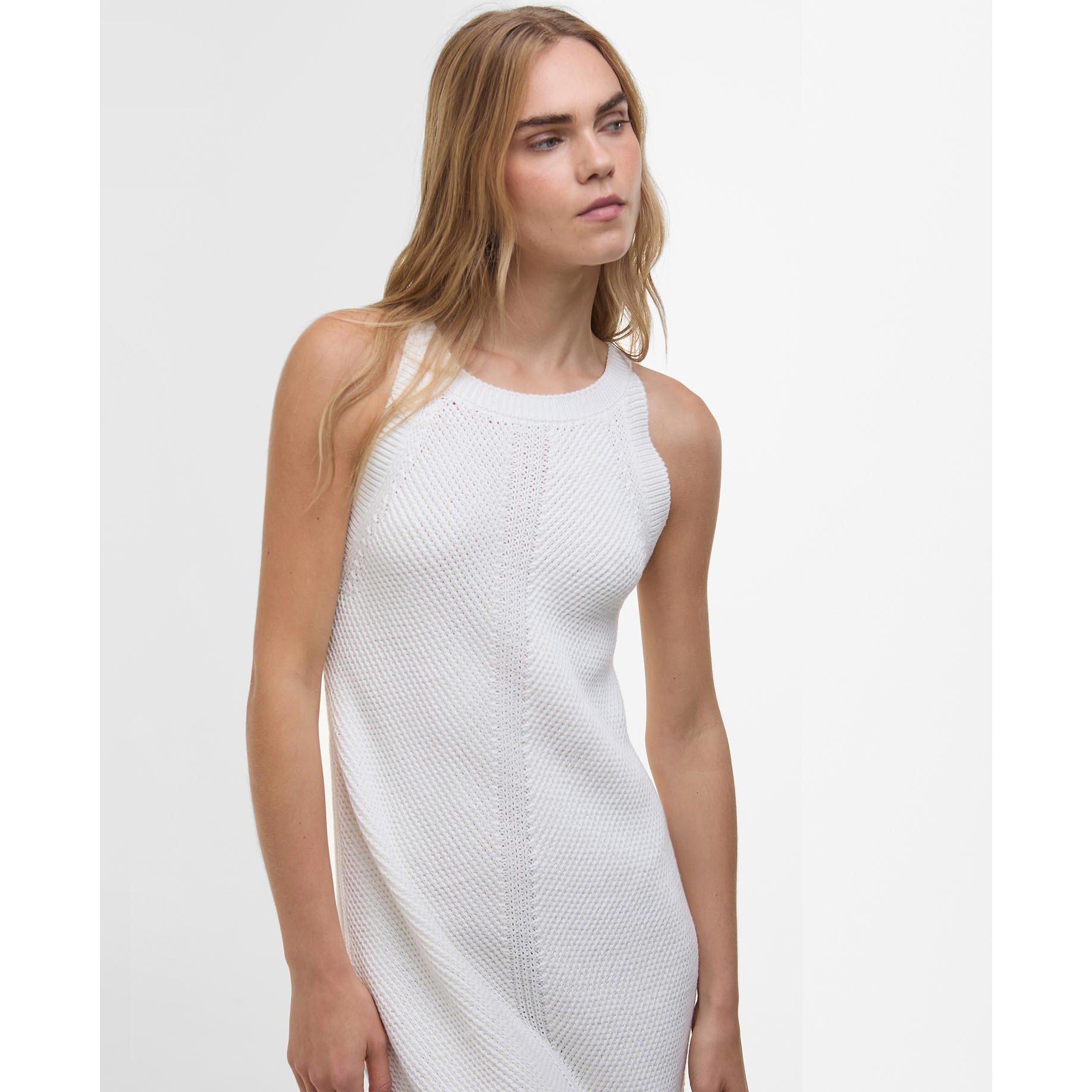 Neutral - Barbour International - Dakota Knitted Midi Dress - 4