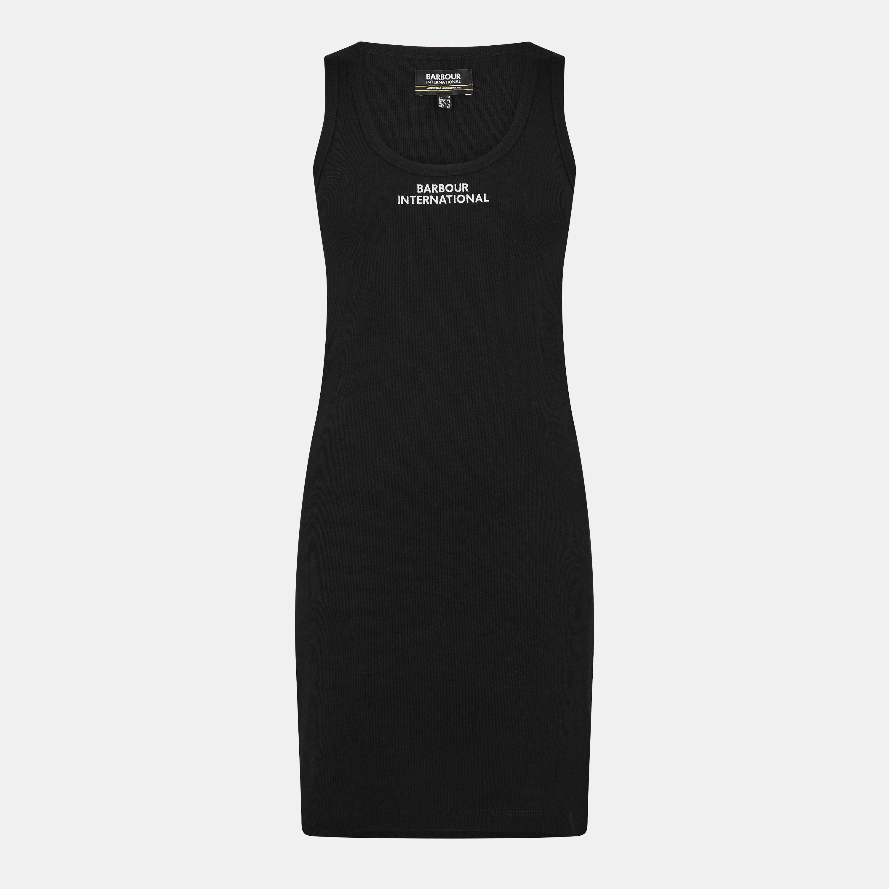 Barbour International Women's B.intense Ozanne Mini Cut Out Dress - Black - 16 (XL)