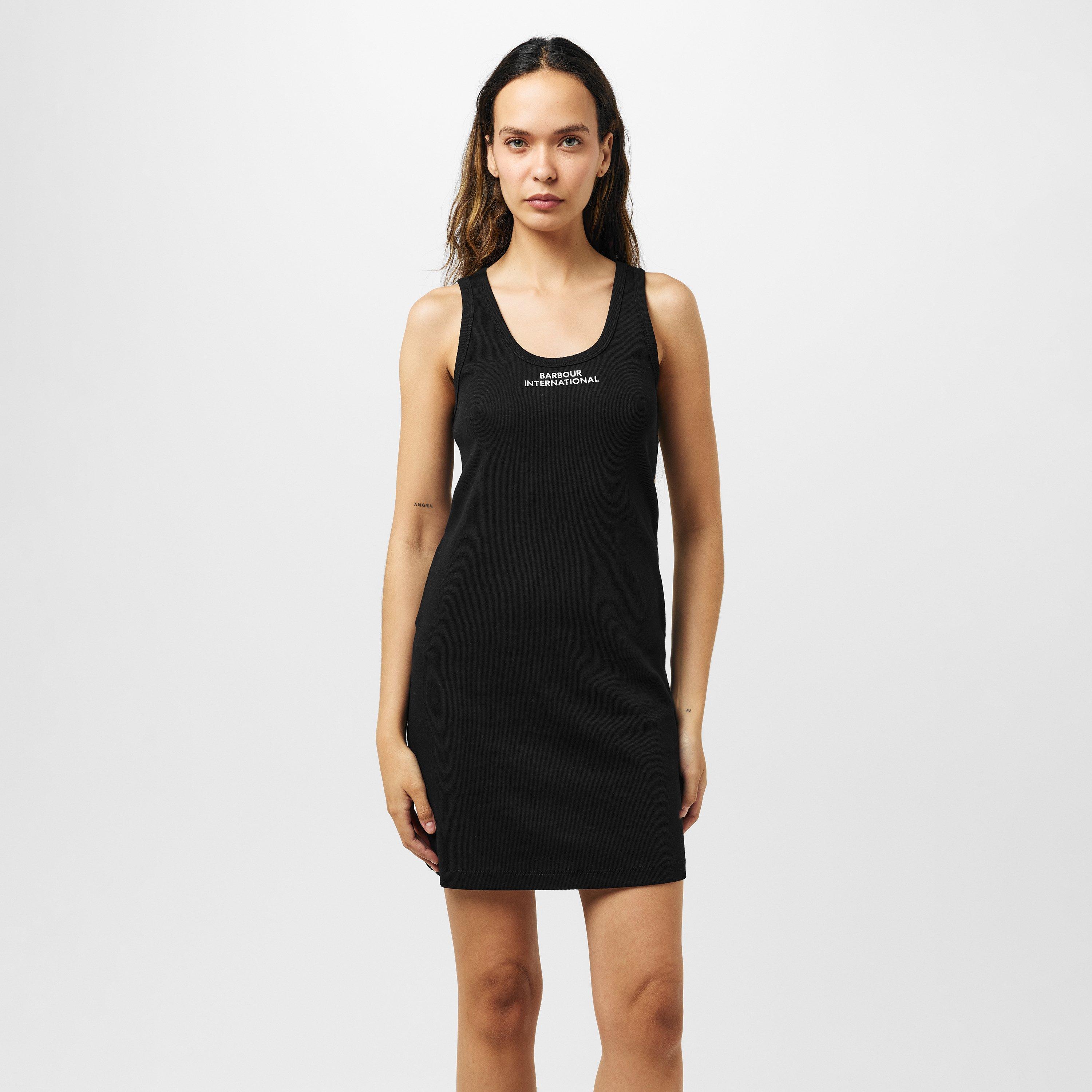 Black - Barbour International - Women's B.Intense Ozanne Mini Cut Out Dress - 3