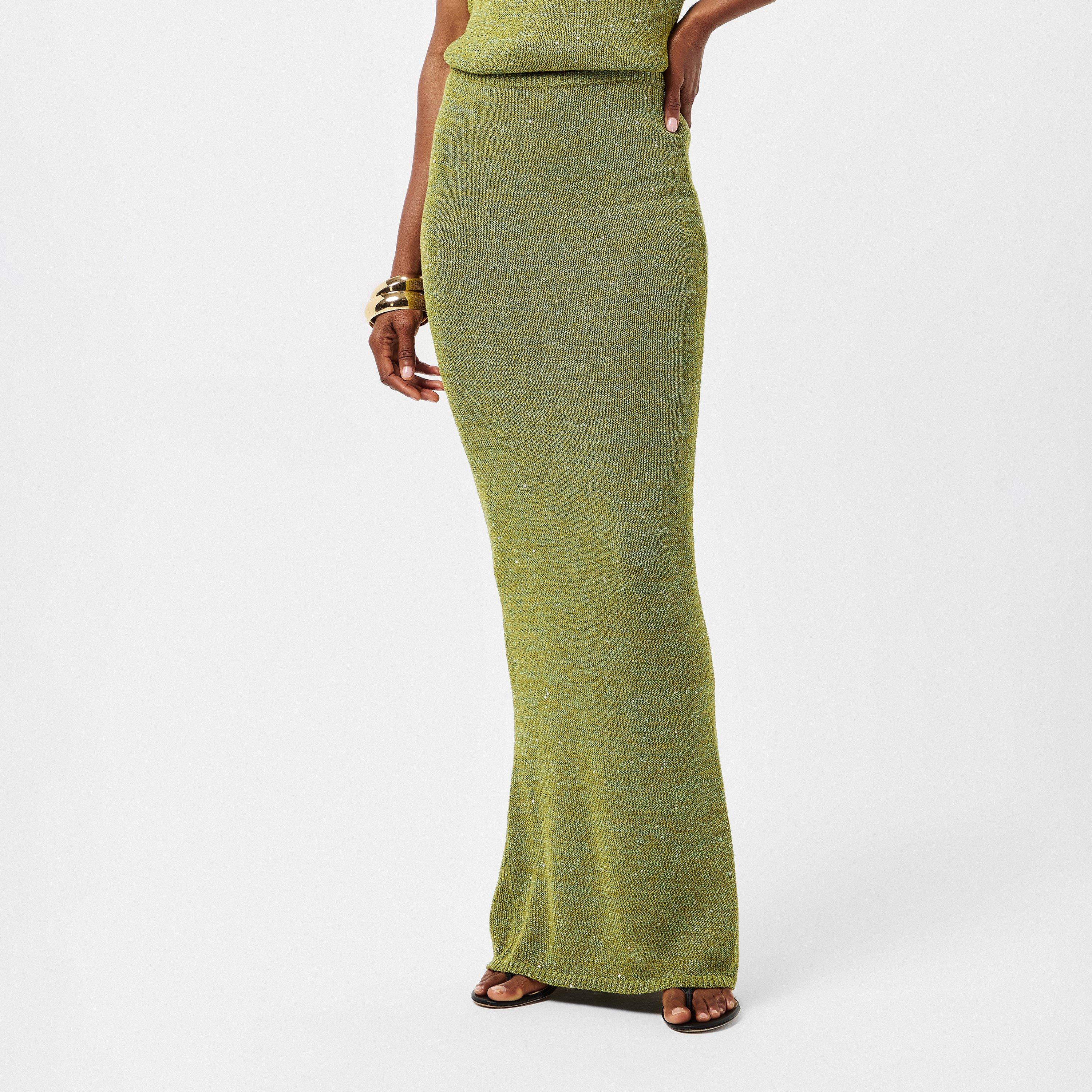 Olive Oil Seq - Asta Resort - Women's Carolina Maxi Skirt - 3