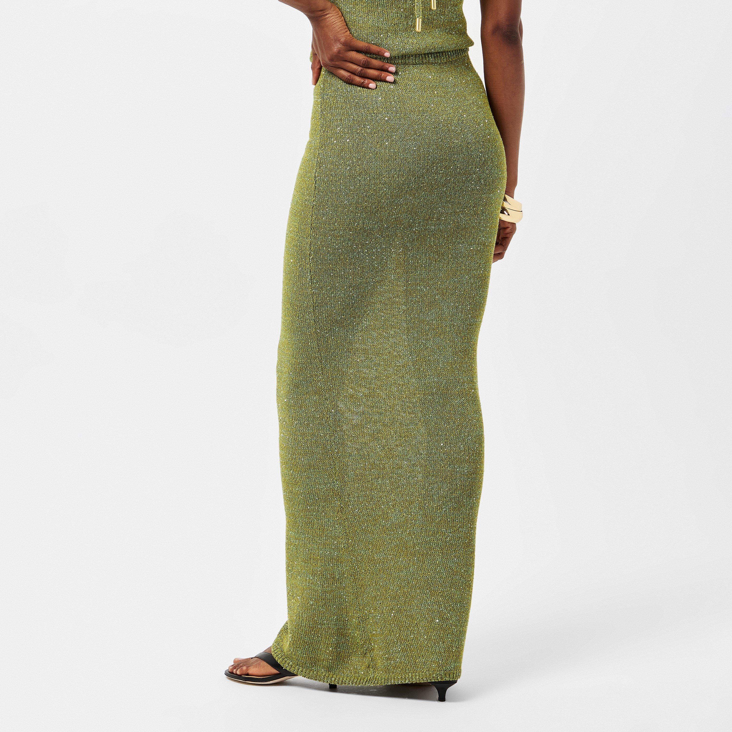 Olive Oil Seq - Asta Resort - Women's Carolina Maxi Skirt - 4