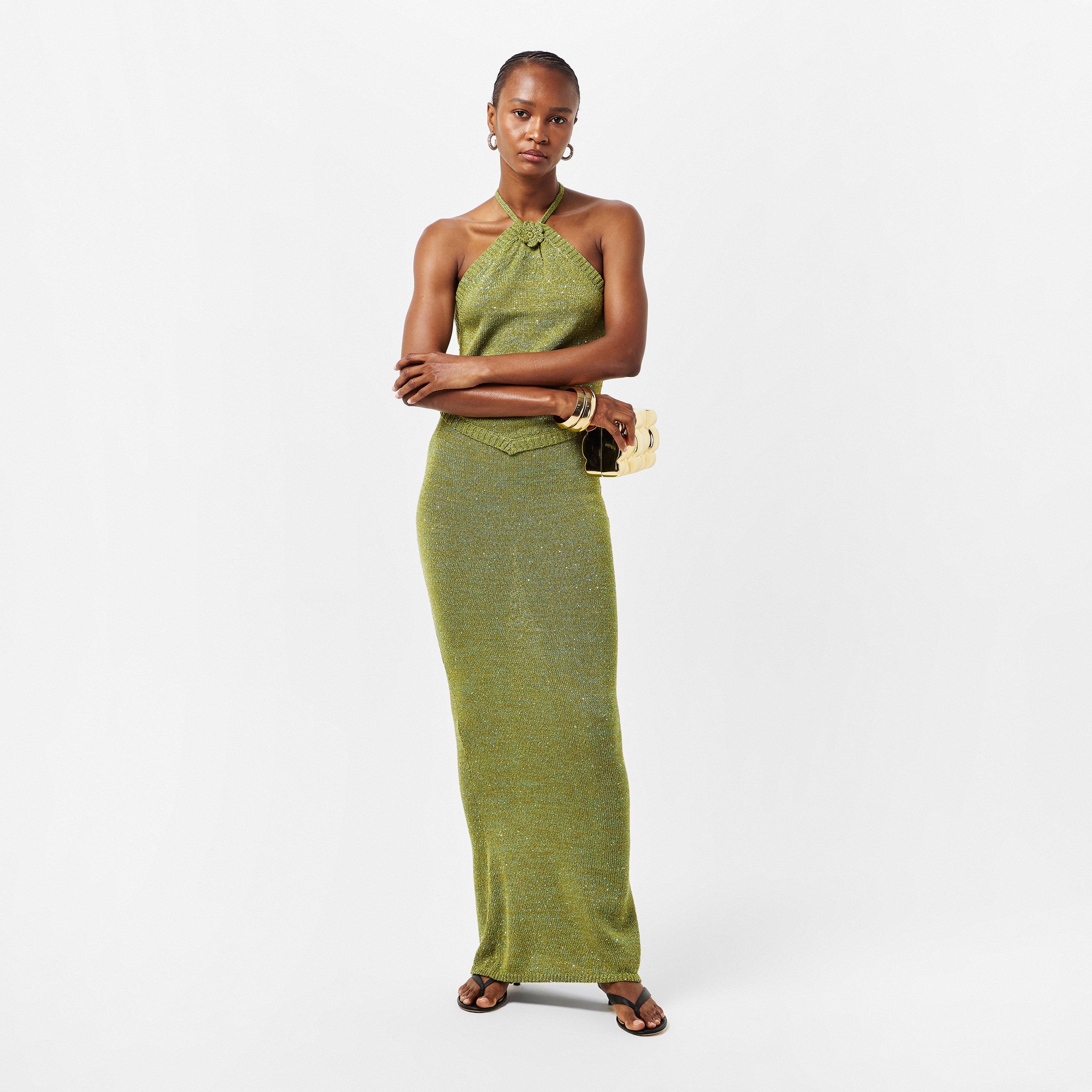 Olive Oil Seq - Asta Resort - Women's Carolina Maxi Skirt - 6