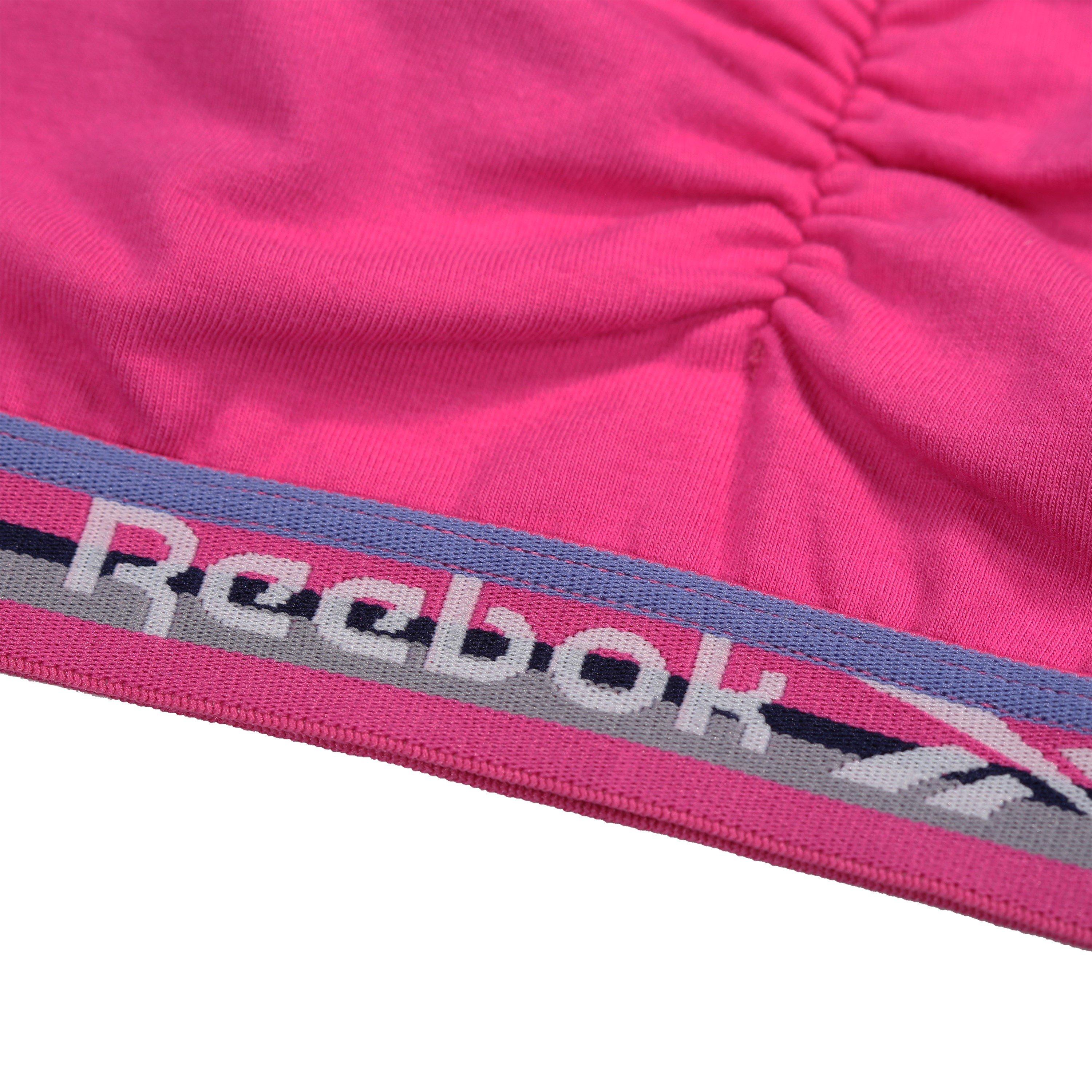 Laser Pink - Reebok - Womens Crop Top Bra Jackie - 3