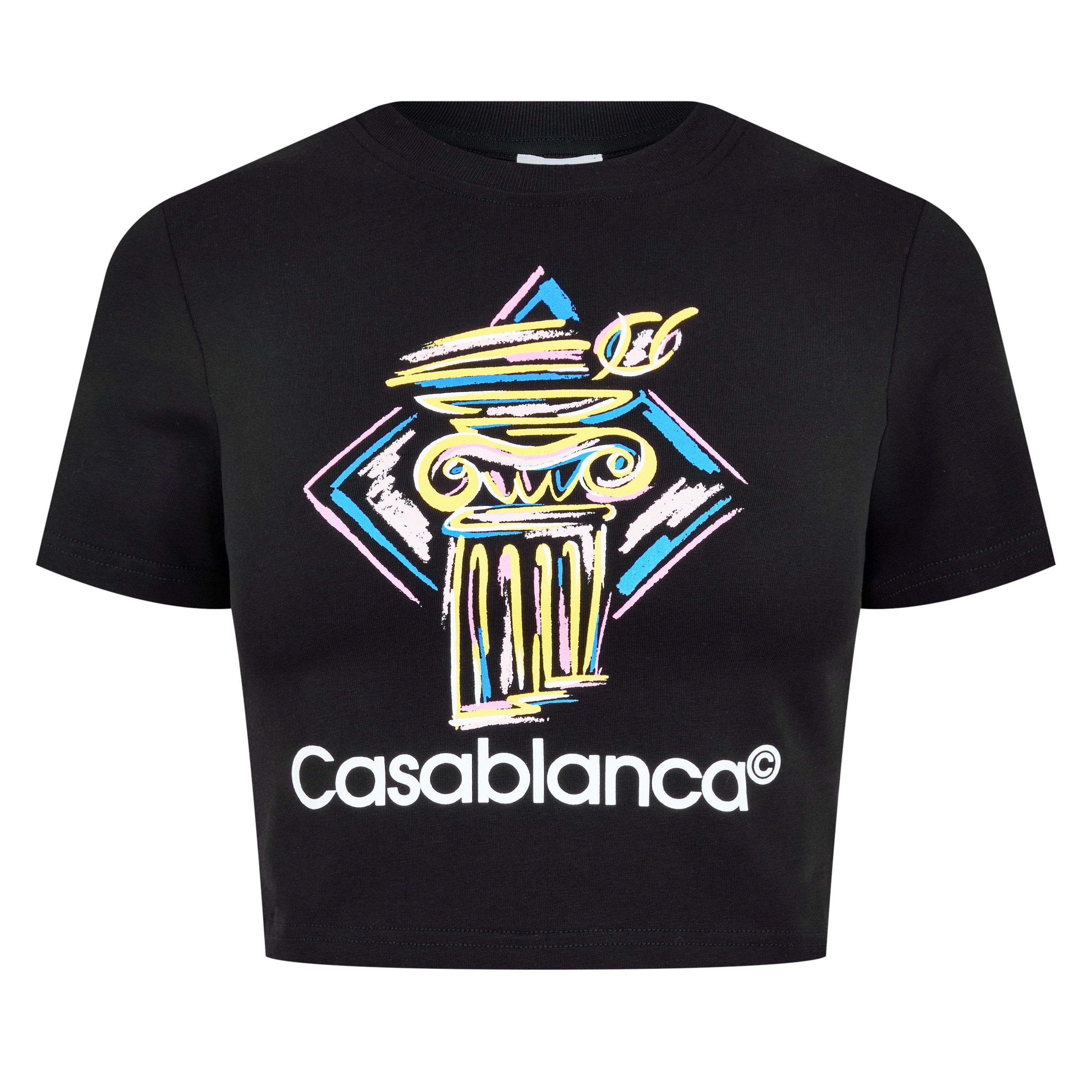 Black - Casablanca - Diamond Column Baby T-Shirt - 5