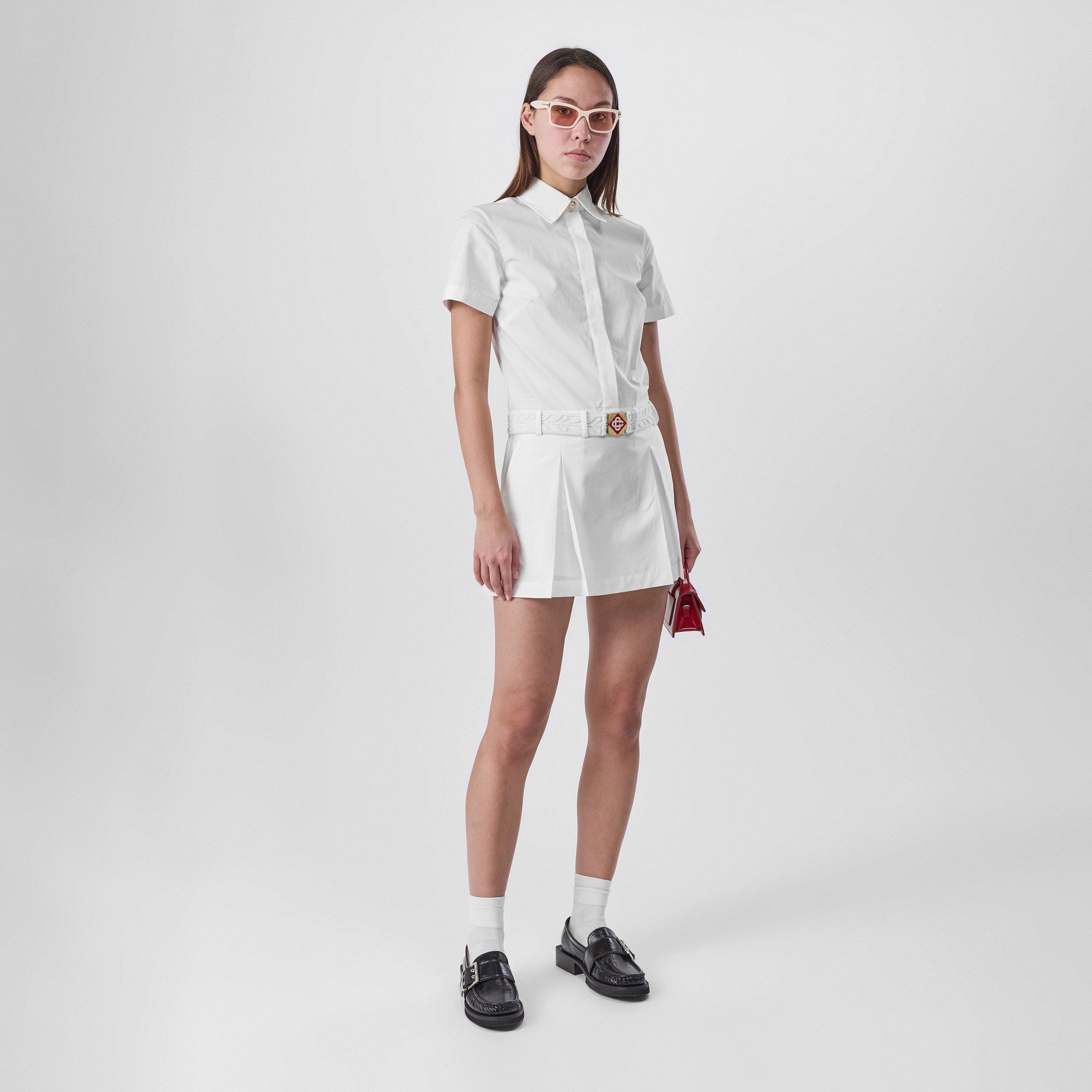 White - Casablanca - Tennis Dress - 4