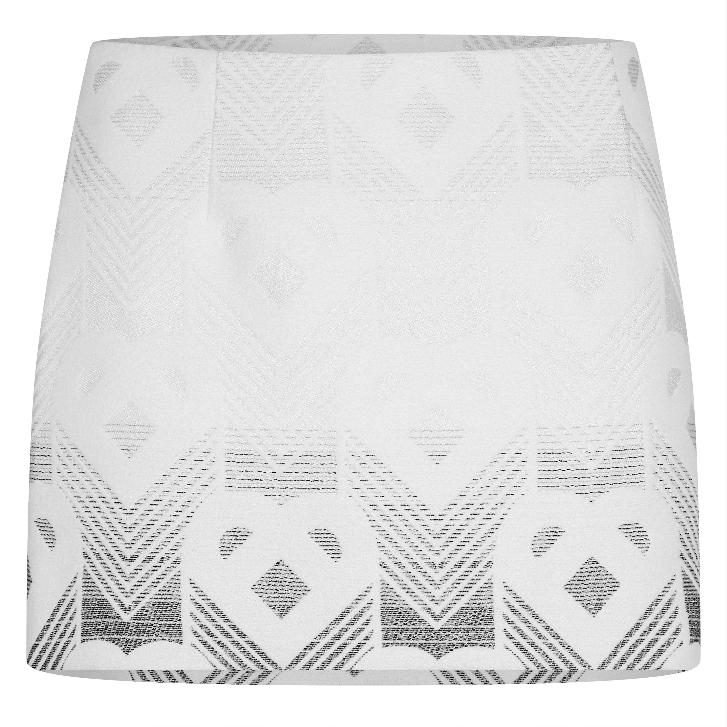 White - Casablanca - Women's Towelling Mini Skirt - 5