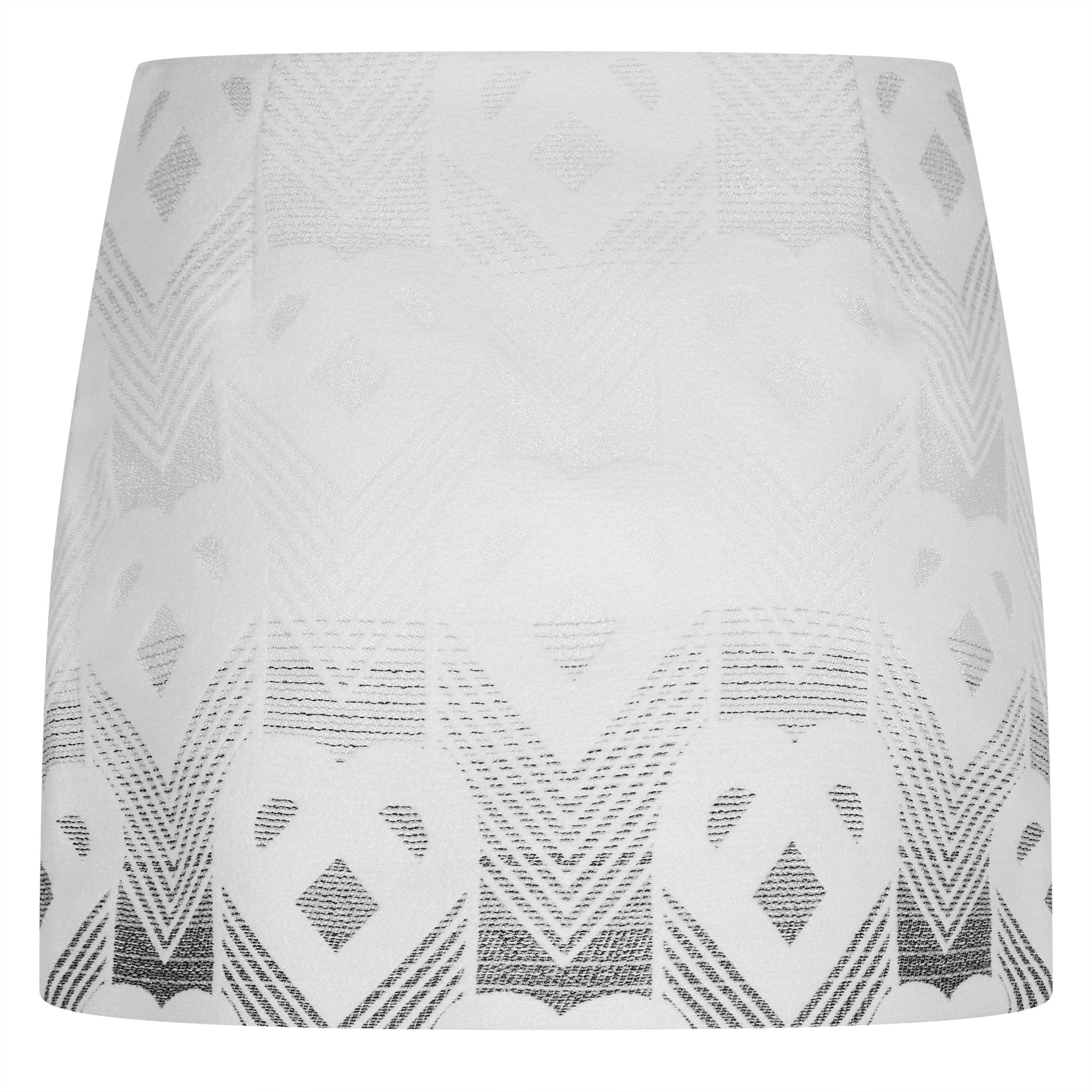 White - Casablanca - Women's Towelling Mini Skirt - 6