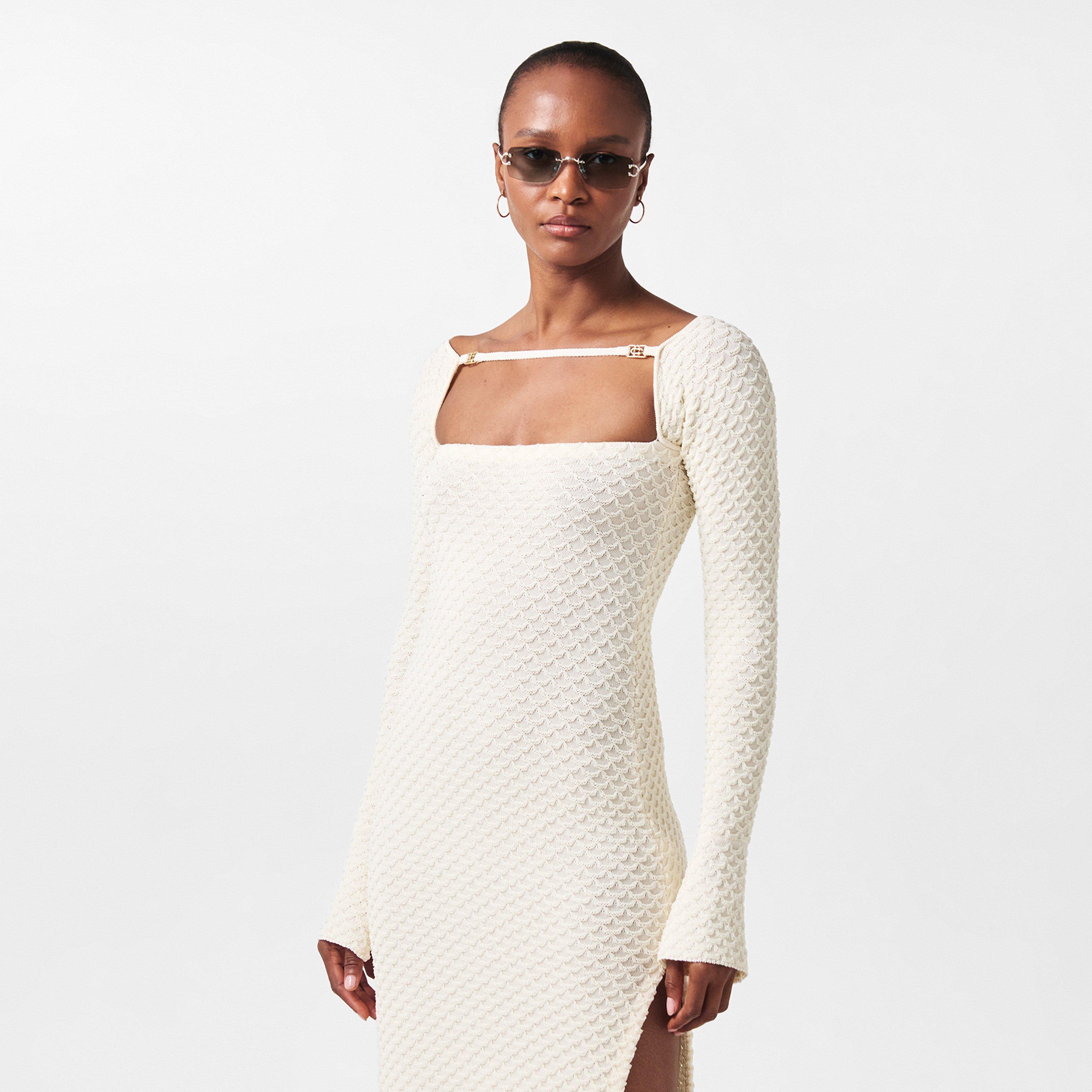 White - Casablanca - Women's Summer Maxi Dress - 3