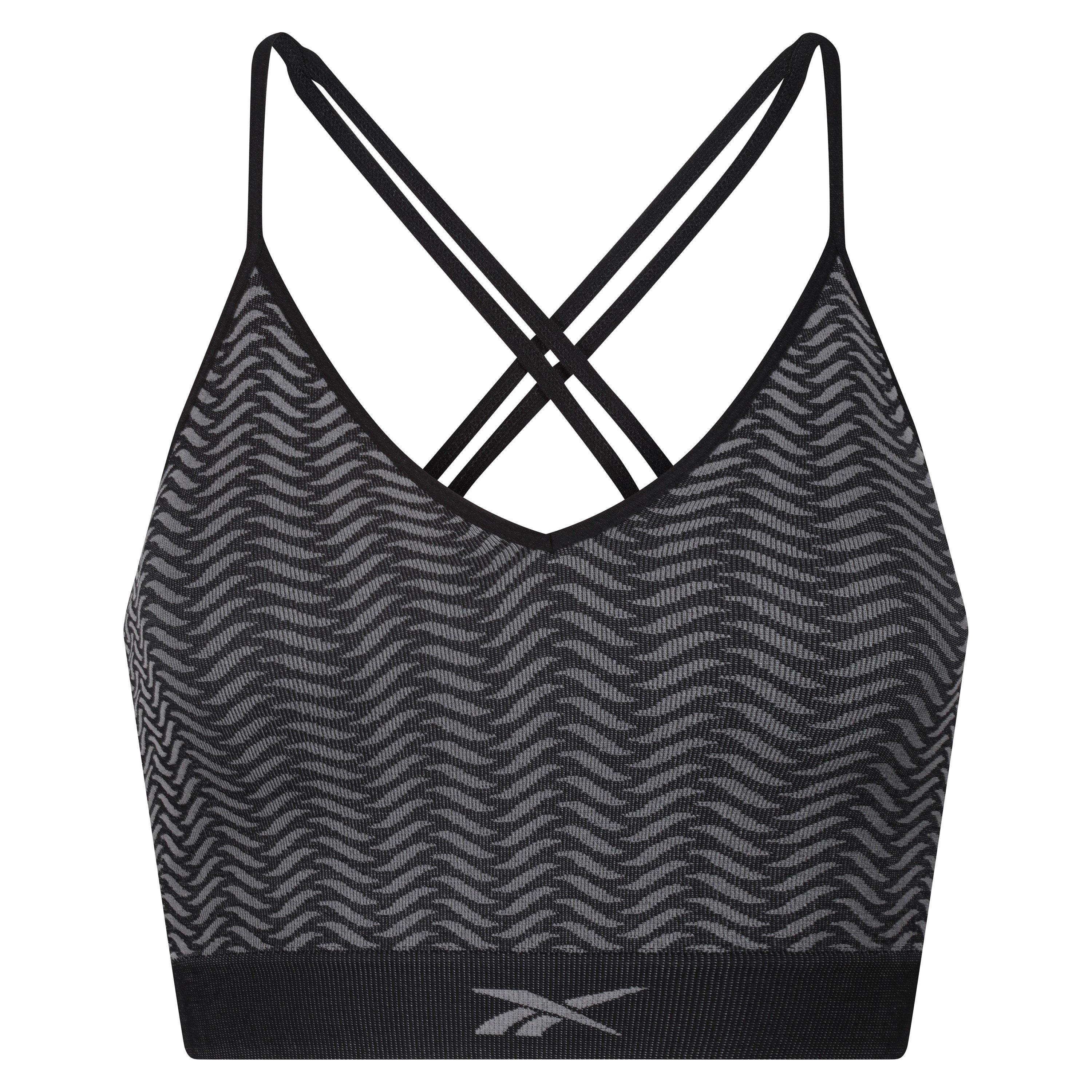 Black/Grey - Reebok - Womens Bra Top Ashletta - 1