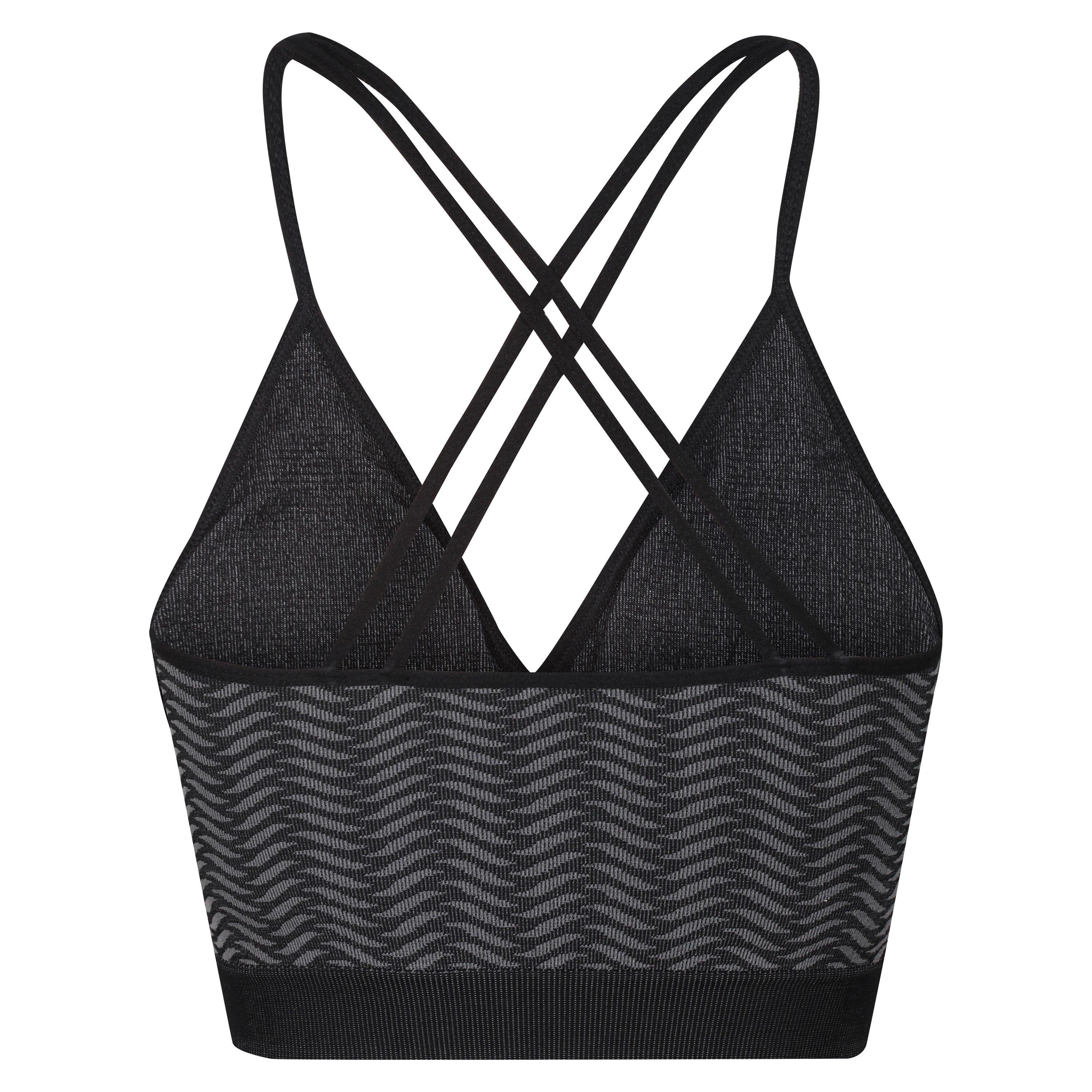 Black/Grey - Reebok - Womens Bra Top Ashletta - 2