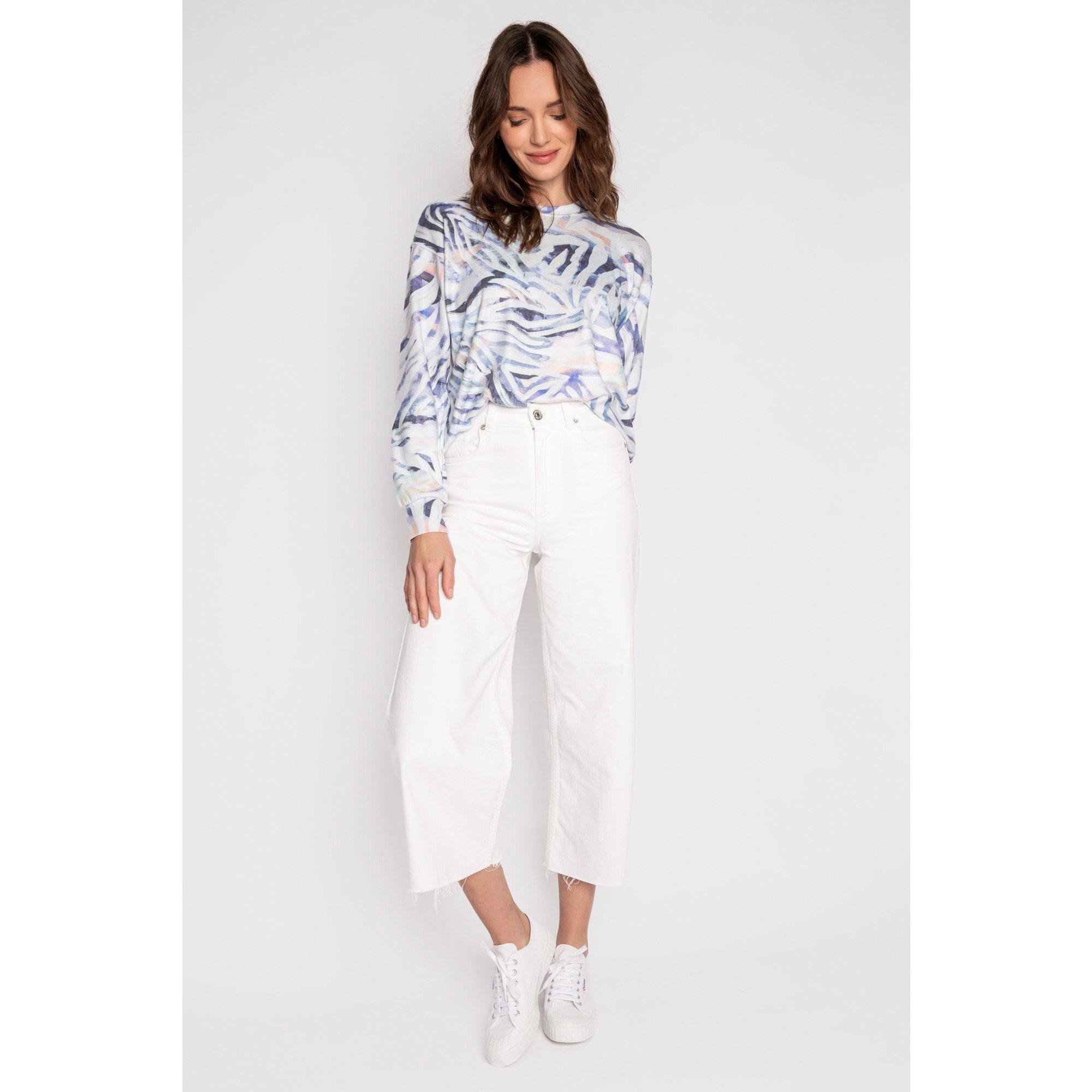 Blaugrau - PJ Salvage - Peachy Party Pyjama Long Sleeve Top - 1